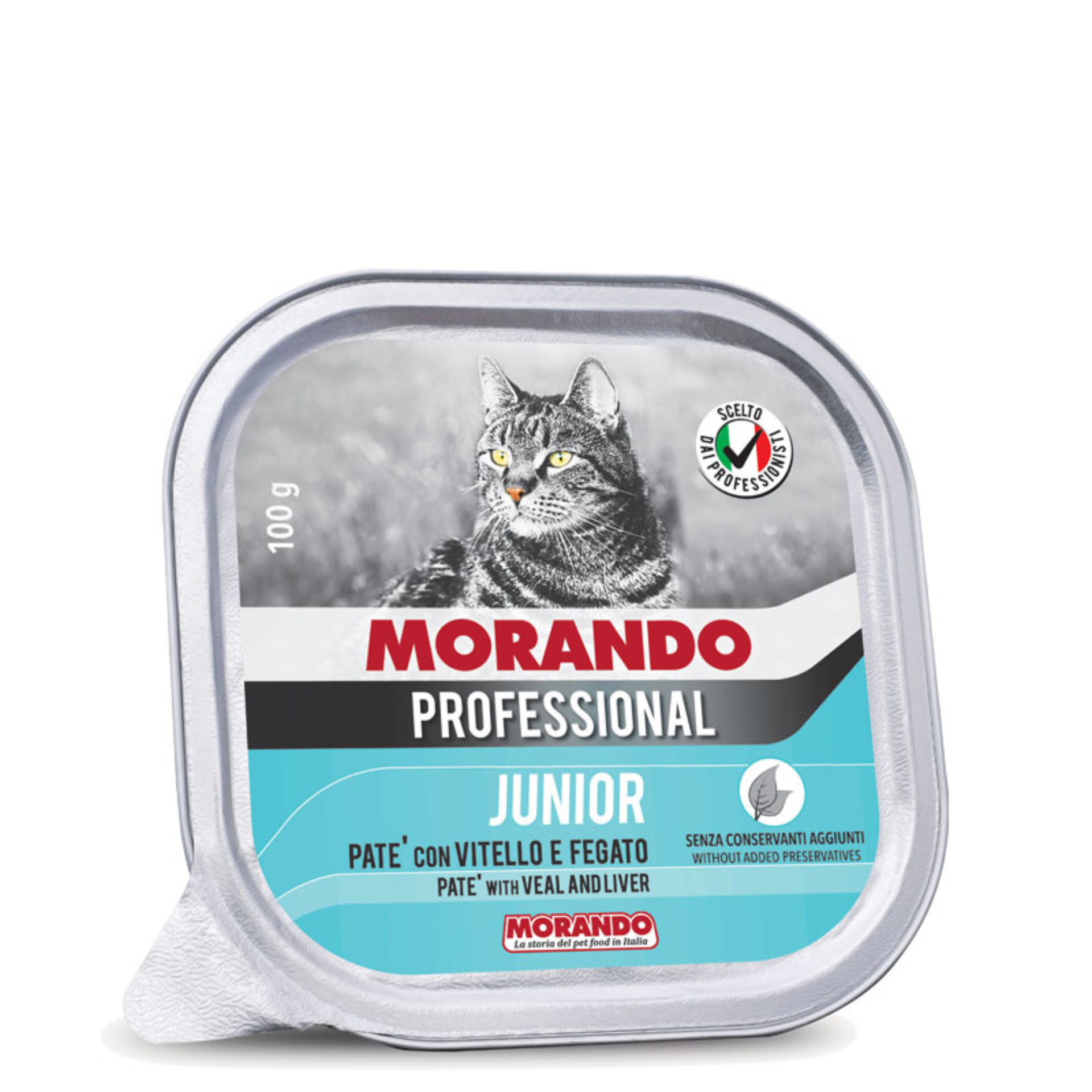 04010 MG PROFE JUNIOR VITELLO FEGATO GR100Miglior Gatto
