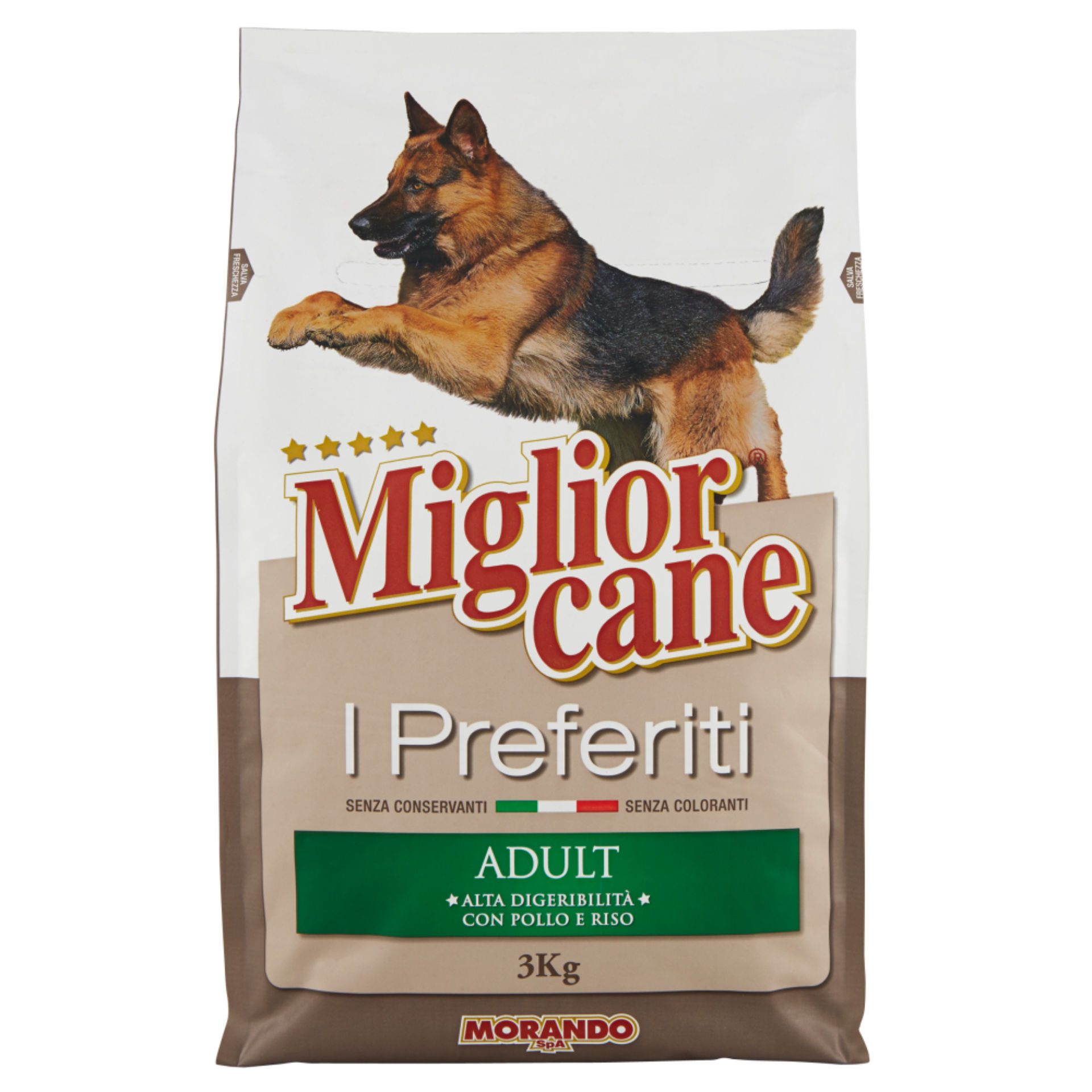 MIGLIORCANE PREFERITI ADULT POL/RIS KG.3Miglior Cane