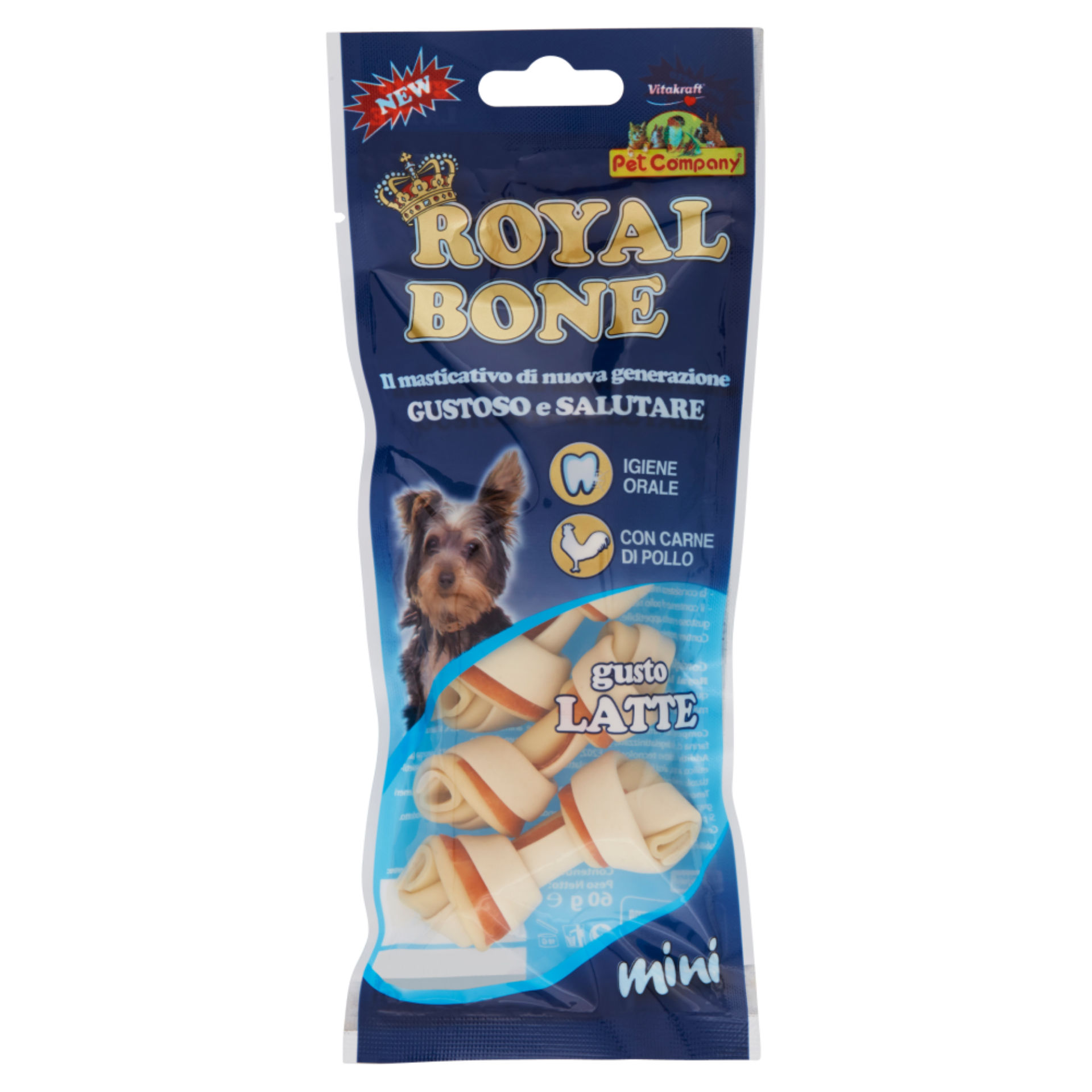 ROYAL BONE MINI 4 PZ GUSTO LATVitakraft