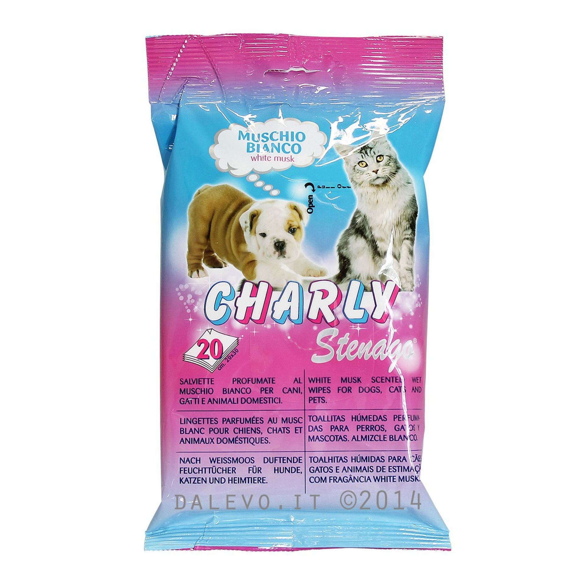 SALVIETTE CHARLY 20 PEZZI ANIMALI DOMESTICICharly