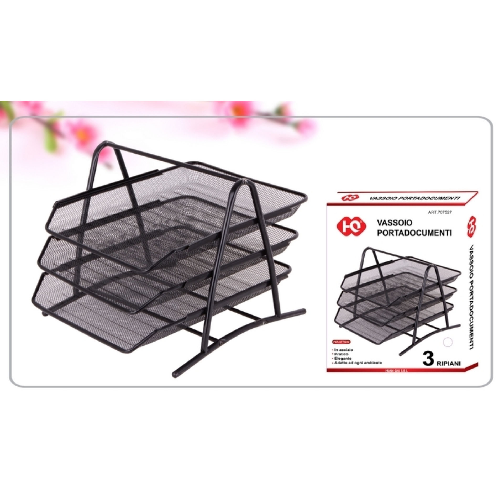 PORTADOCUMENTI IN METALLO 3 RIPIANIHQ