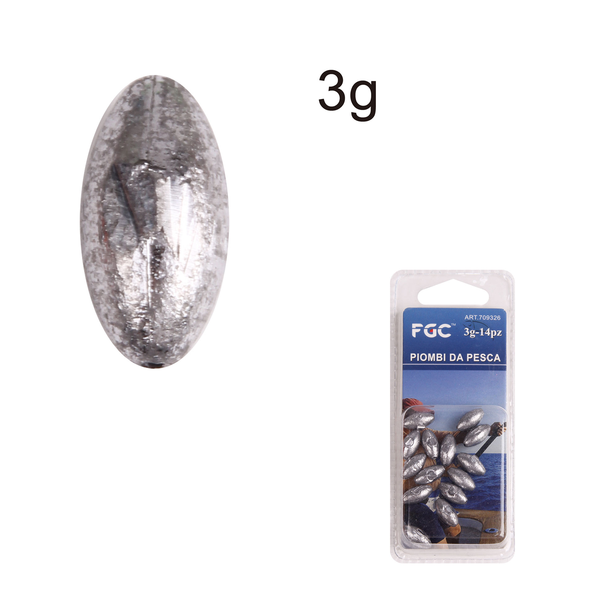 PIOMBI DA PESCA 3G 14PZHQ