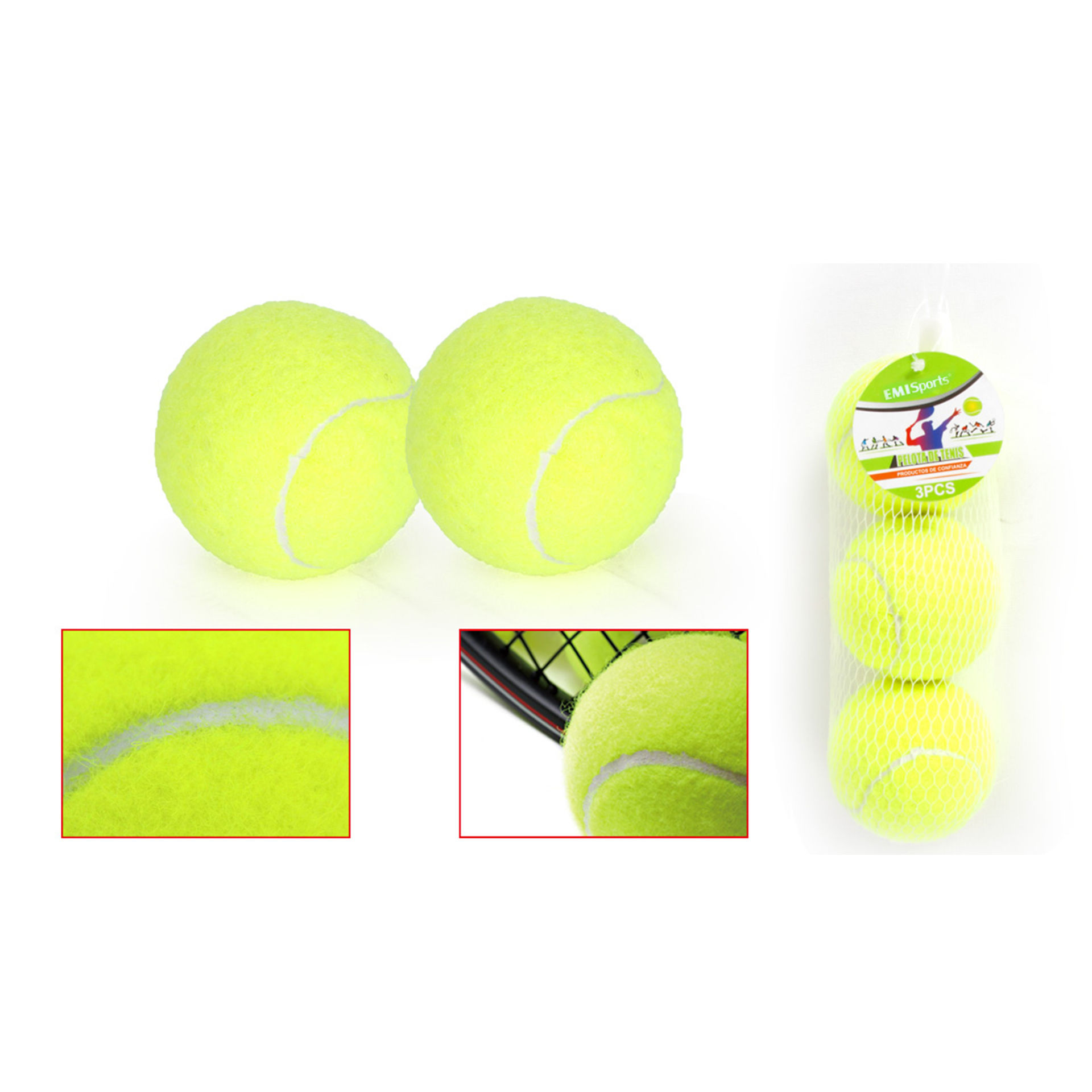 SET 3 PALLA DA TENNISEmi Style