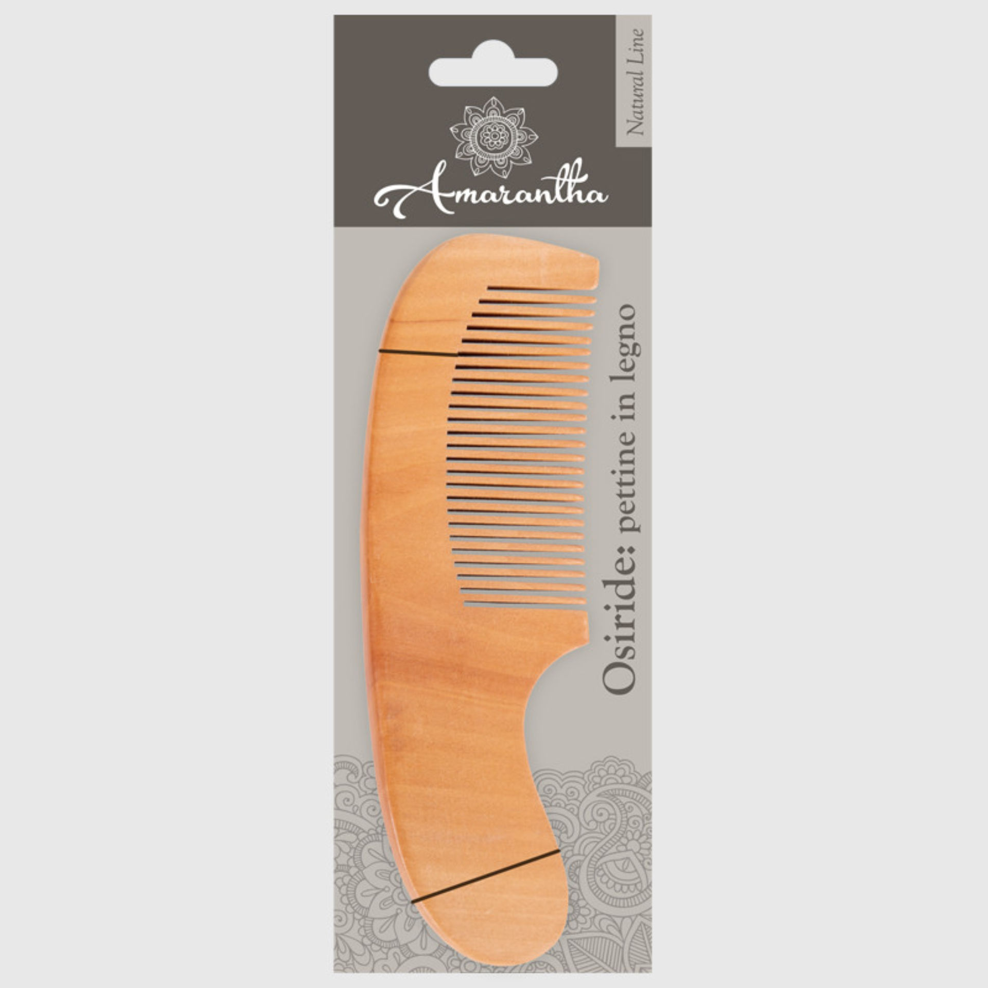 PETTINE LEGNO OSIRIDE