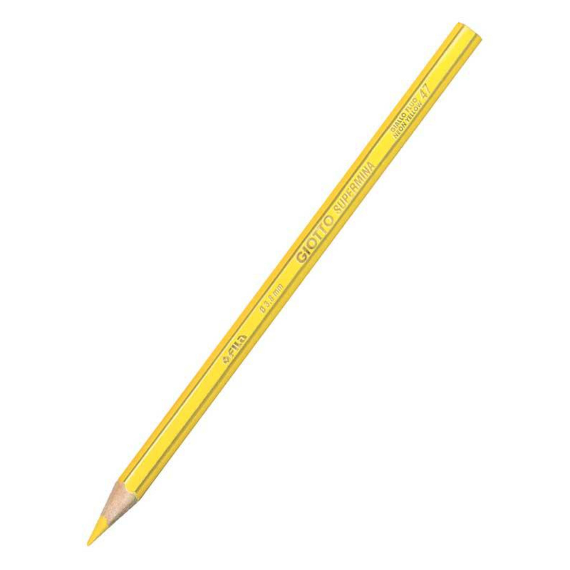 GIOTTO MATITA PASTELLO SUPERMINA GIALLOGiotto