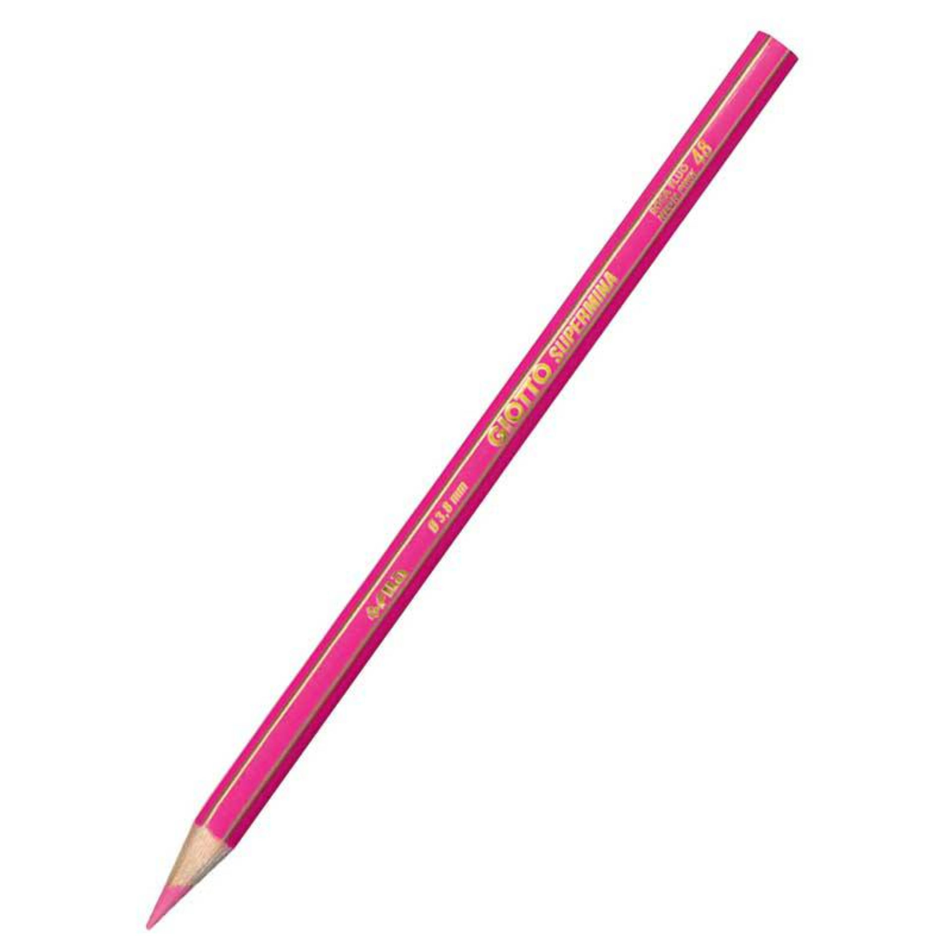 GIOTTO MATITA PASTELLO SUPERMINA ROSA FLUOGiotto