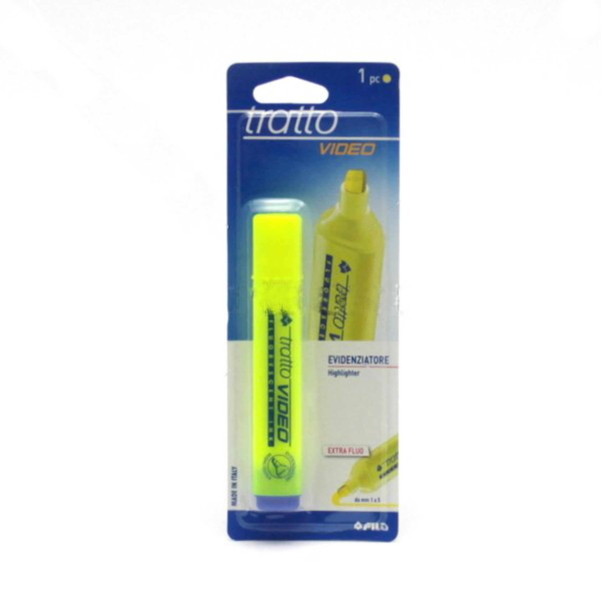 EVIDENZIATORE FILA TRATTO VIDEO GIALLOFila