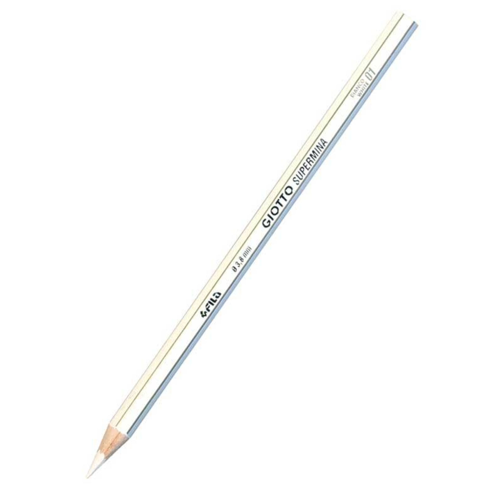 GIOTTO MATITA PASTELLO SUPERMINA BIANCOGiotto