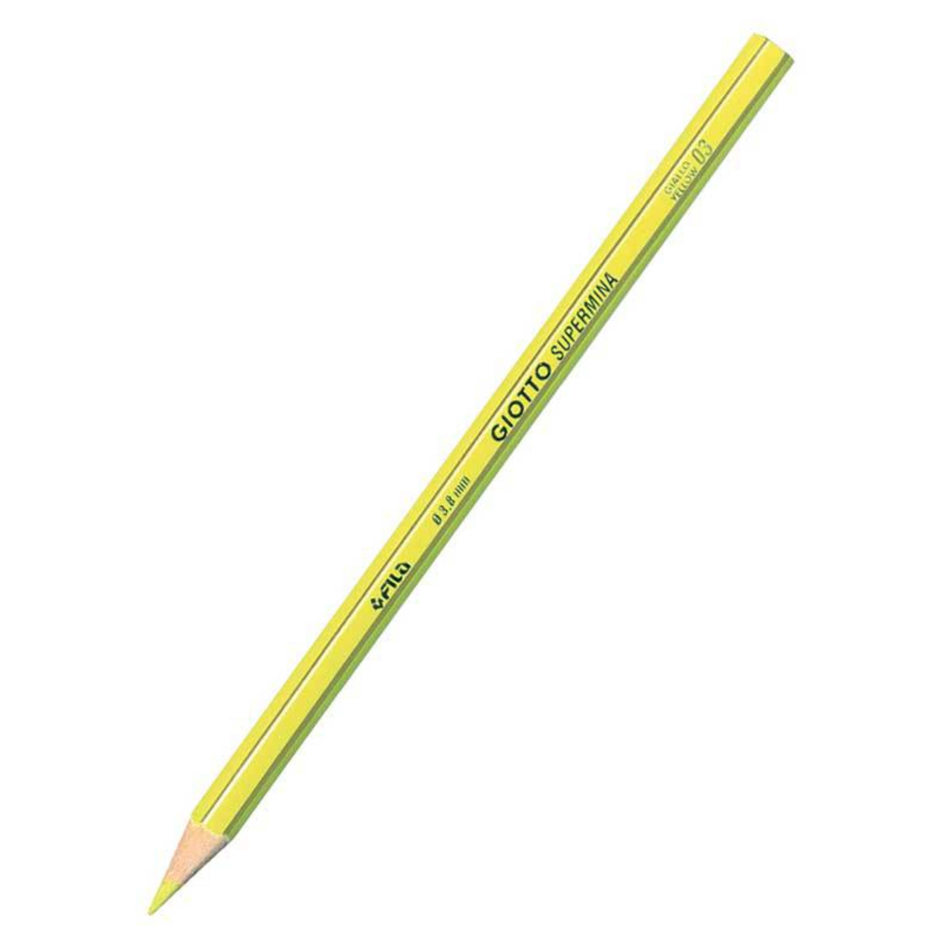 GIOTTO MATITA PASTELLO SUPERMINA GIALLO CHIAROGiotto