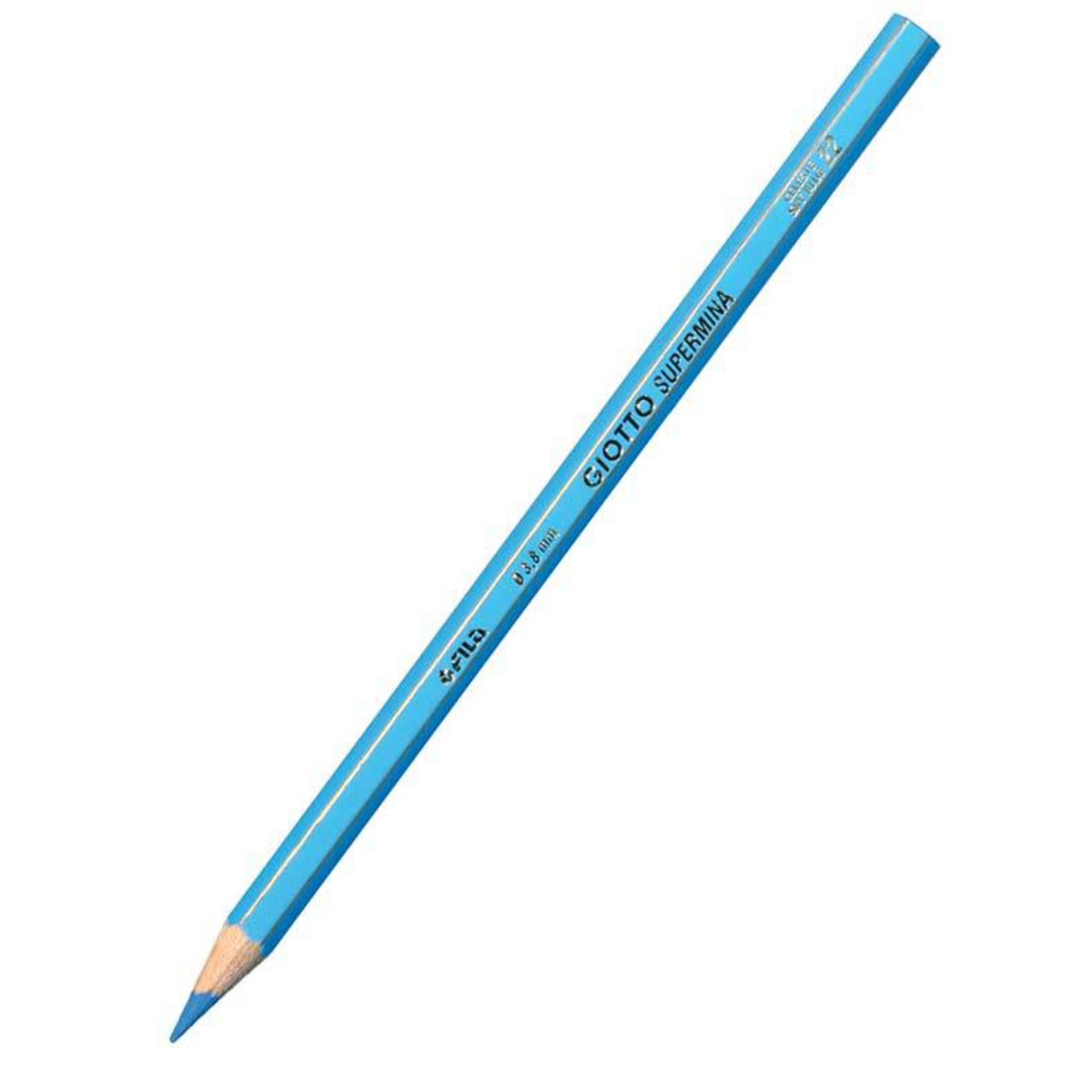 GIOTTO MATITA PASTELLO SUPERMINA CELESTEGiotto