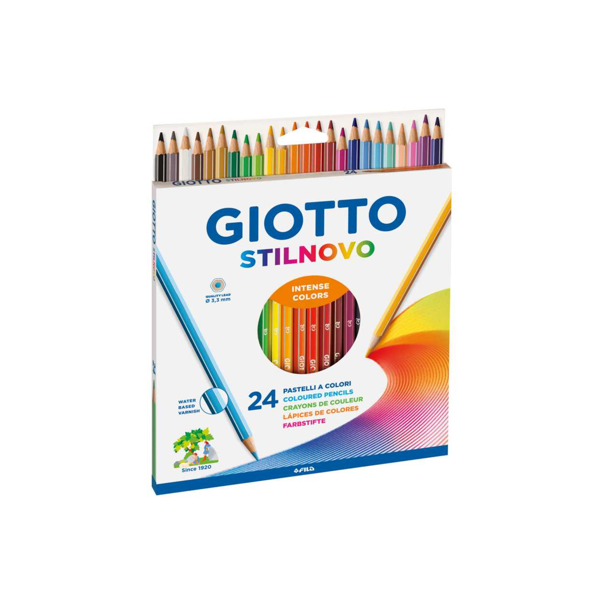 GIOTTO MATITA PASTELLO STILNOVO SCATOLA 24 COLORIGiotto