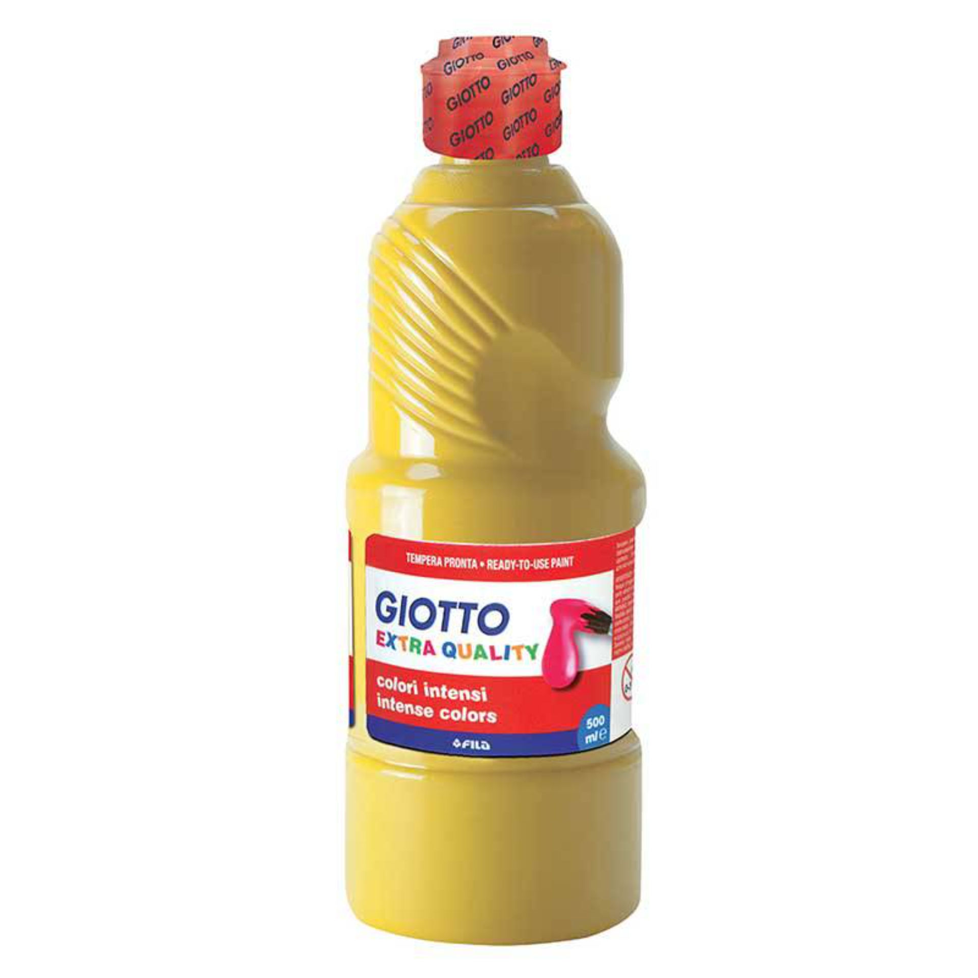 TEMPERA  GIOTTO EXTRA QUALITY ML.500  GIALLO SCUROGiotto