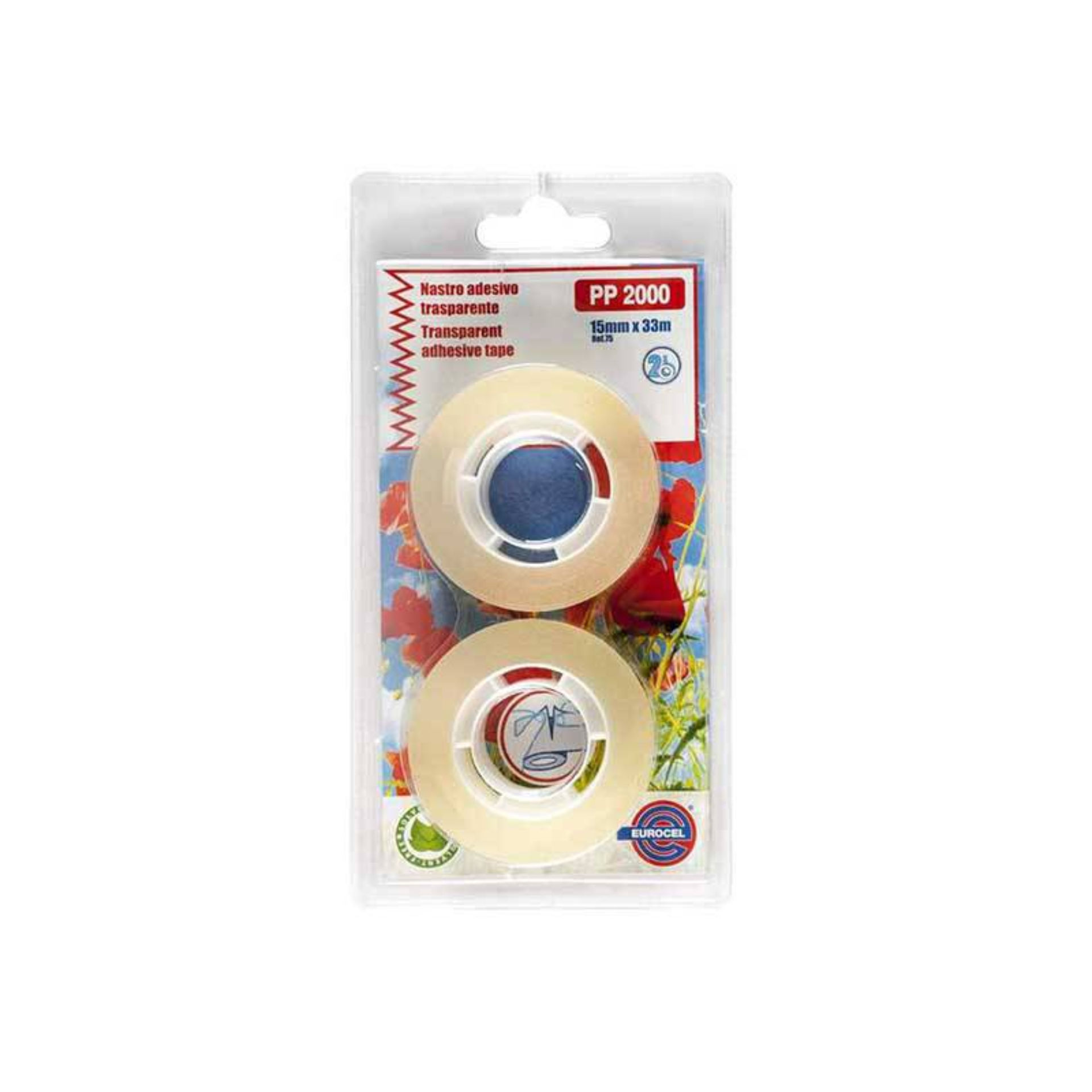 BL. SICAD NASTRO AD.TRASP. 15X33 RT 2 75