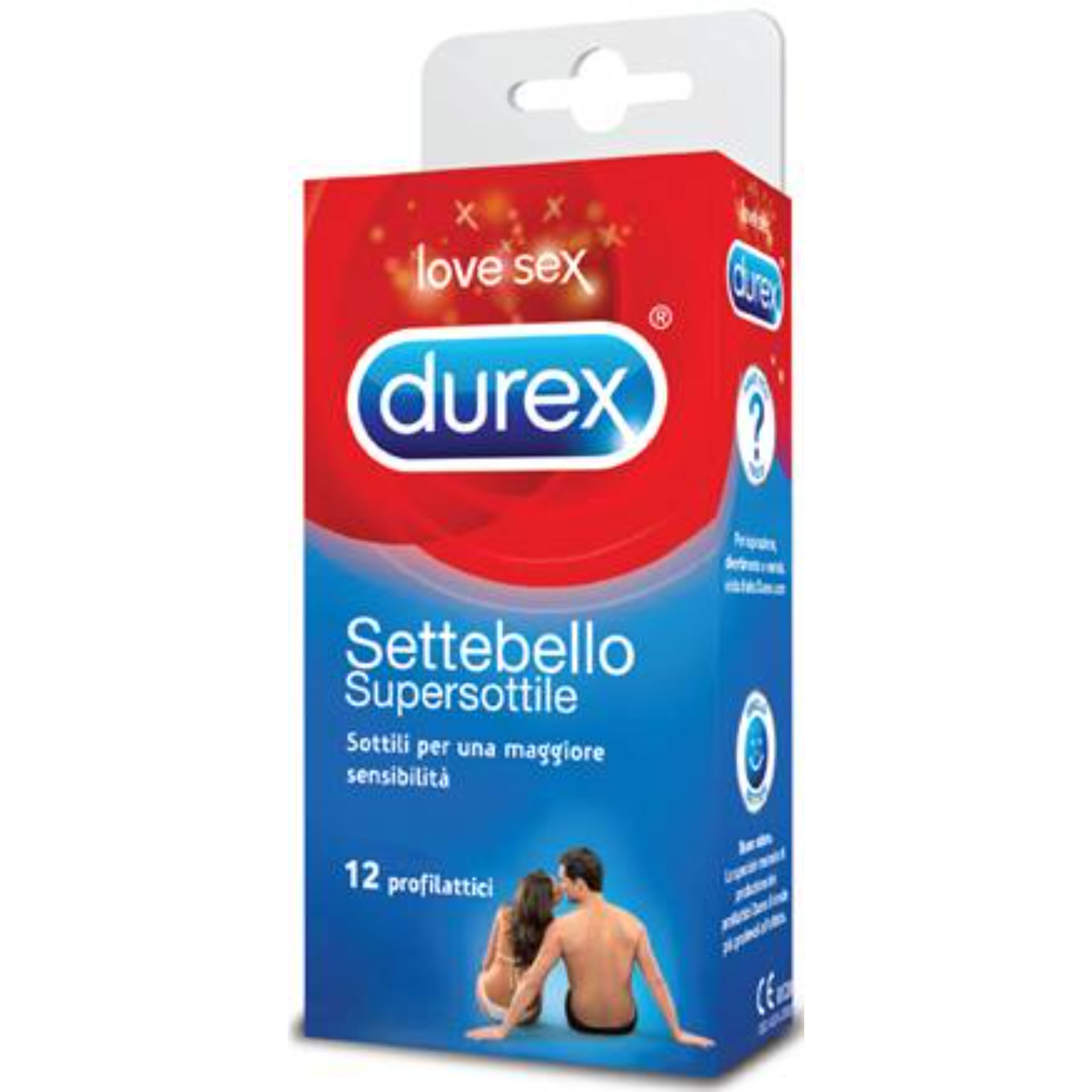 DUREX SETTEBELLO SUPERSOTTILE 12 PZDurex