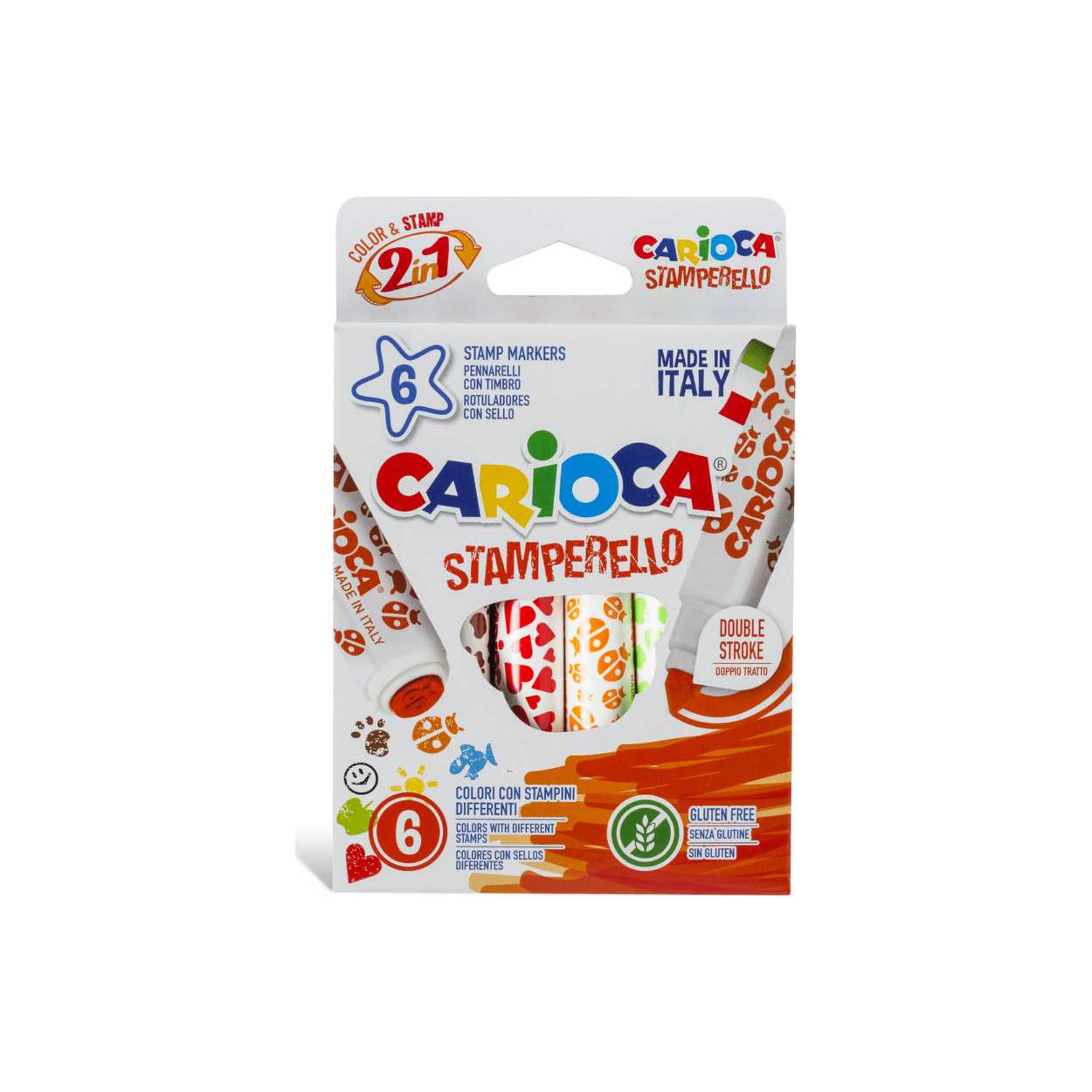 CARIOCA PENNARELLI STAMPERELLO 6PZCarioca