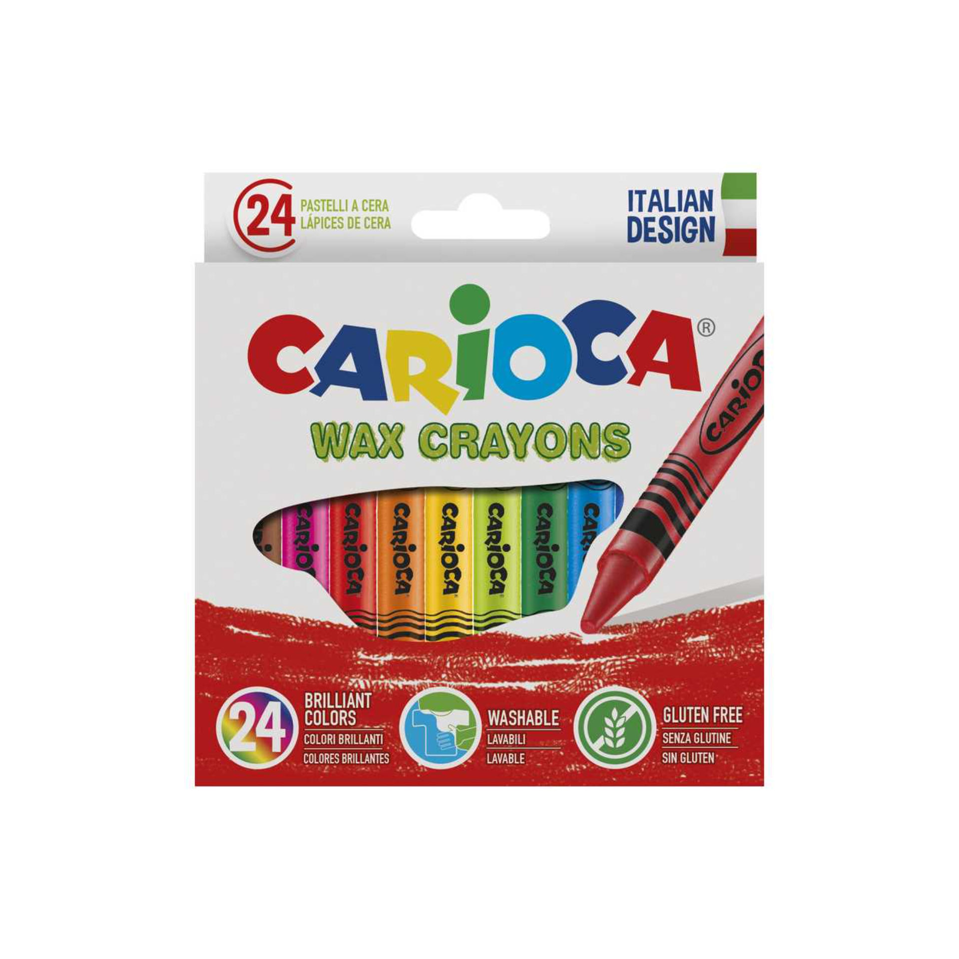 CARIOCA PASTELLI CERA WAX 24PZCarioca