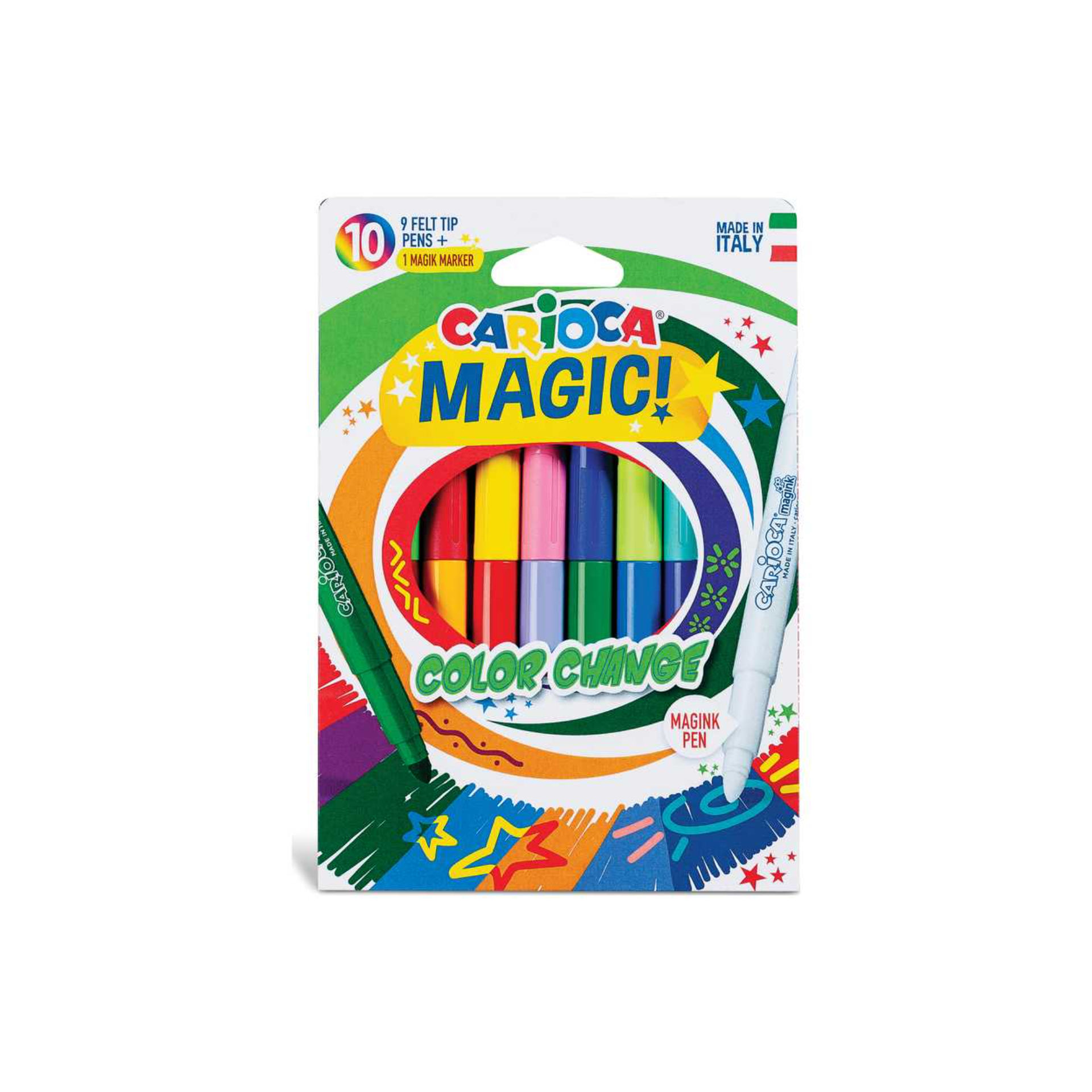 CARIOCA PENNARELLI MAGICI COLOR CHANGE 9+1   10PZCarioca
