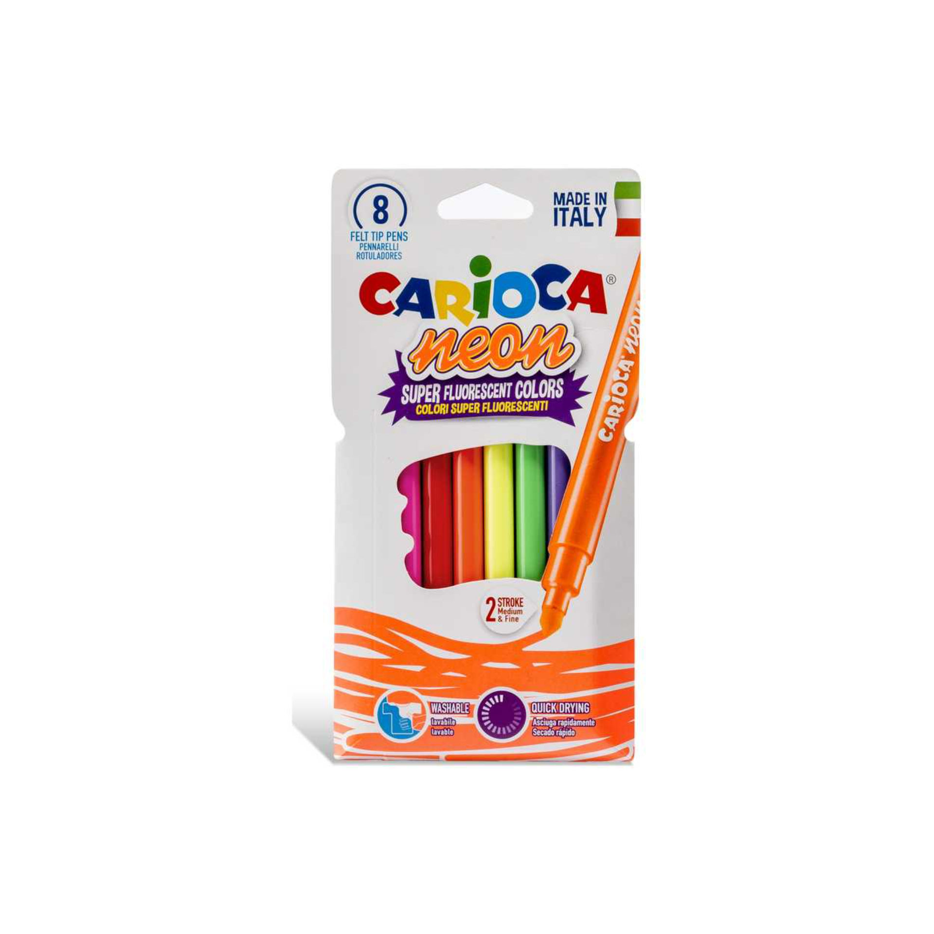 CARIOCA PENNARELLI NEON 8PZCarioca