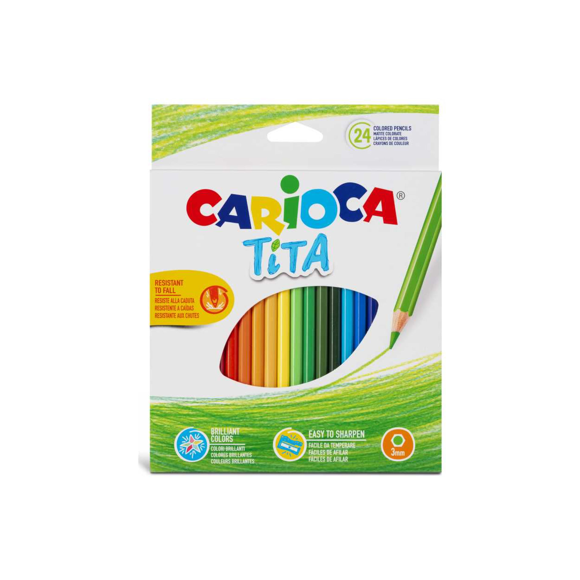CARIOCA MATITE PASTELLI TITA 24PZCarioca