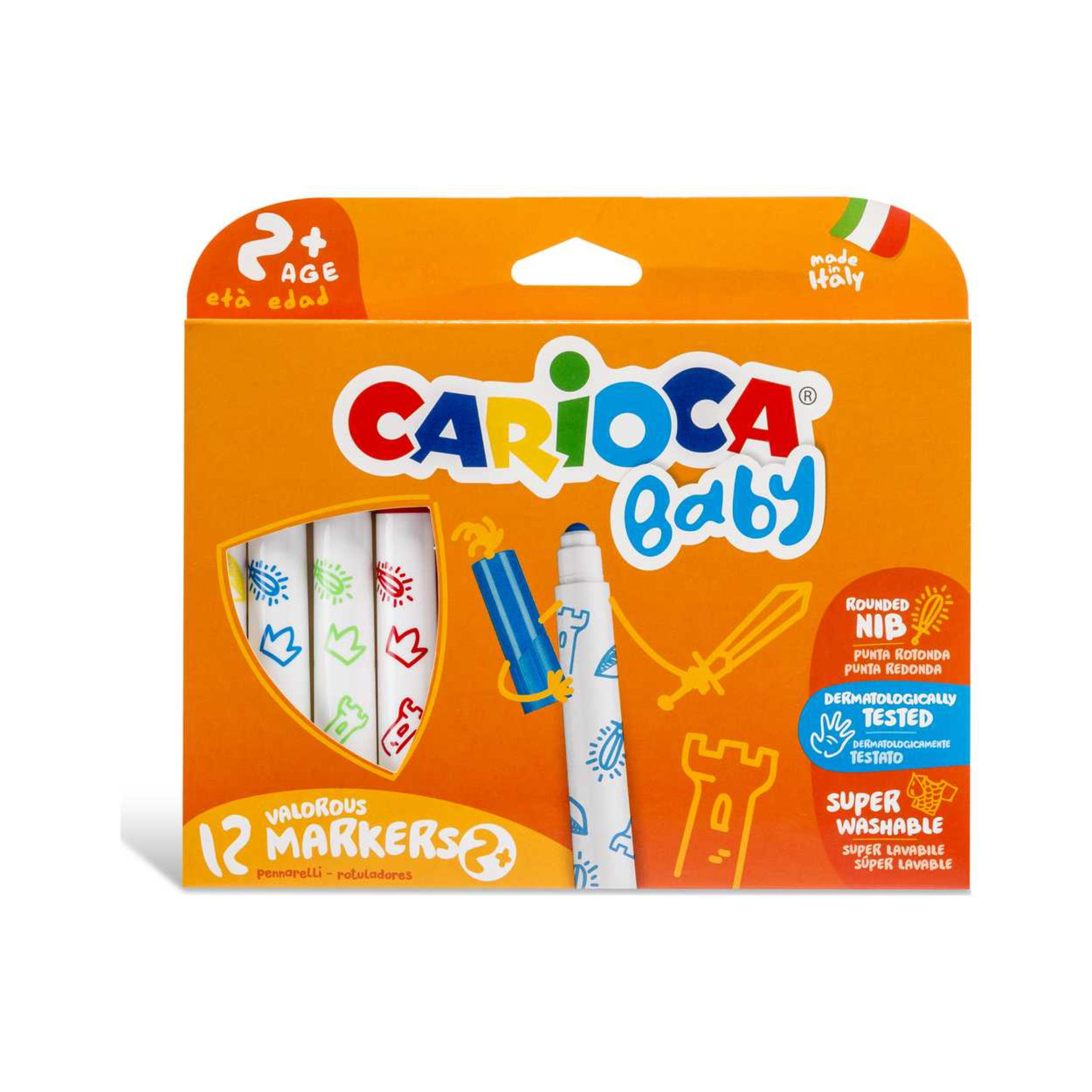 CARIOCA PENNARELLI VALOROUS MARKER BABY 12PZCarioca