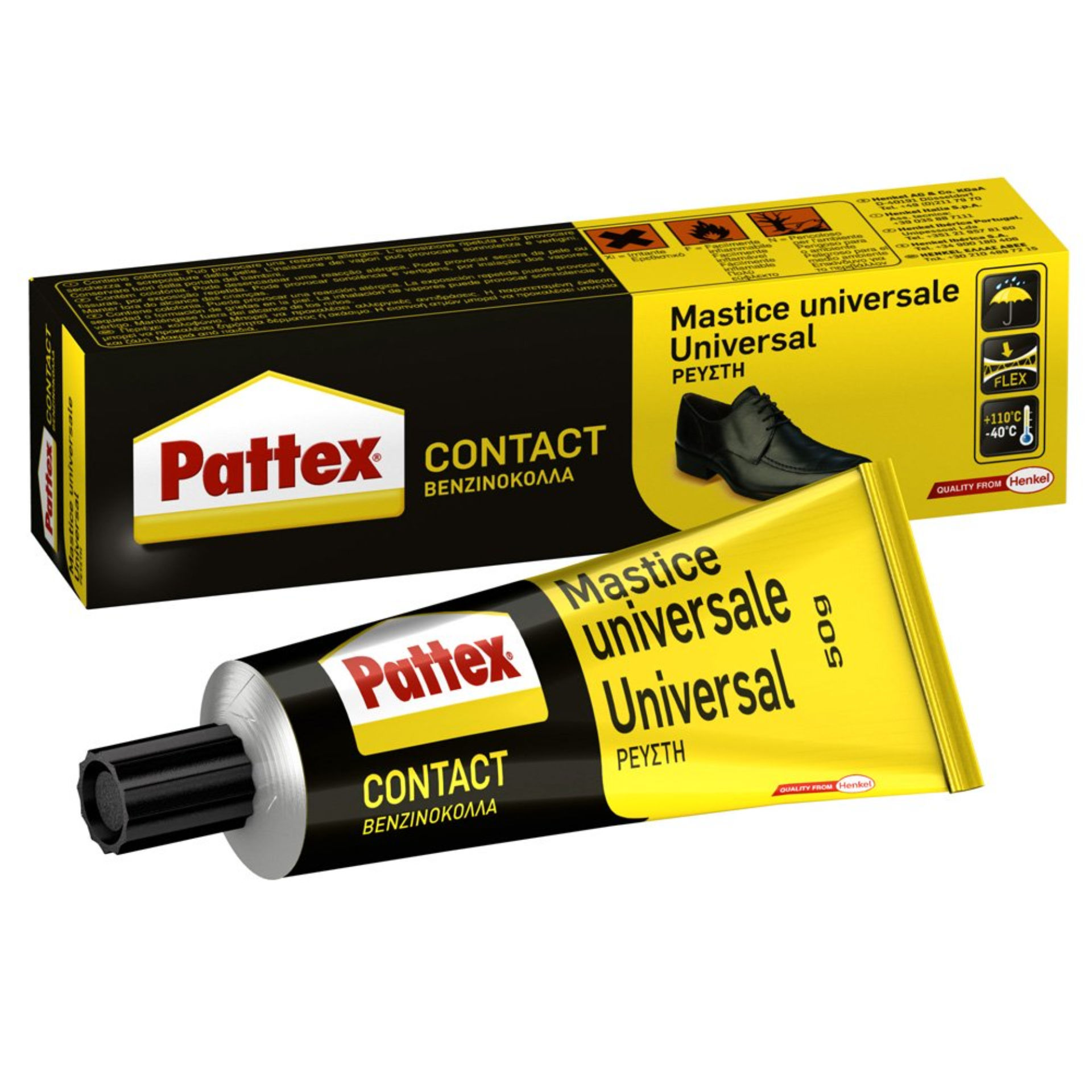 ART.1419316 PATTEX MASTICE UNI COLLA TUBE 50GPattex