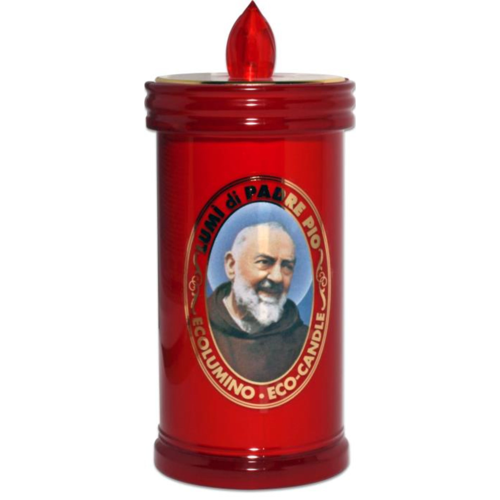 LUMINO A BATT.PADRE PIO MADE IN EU
