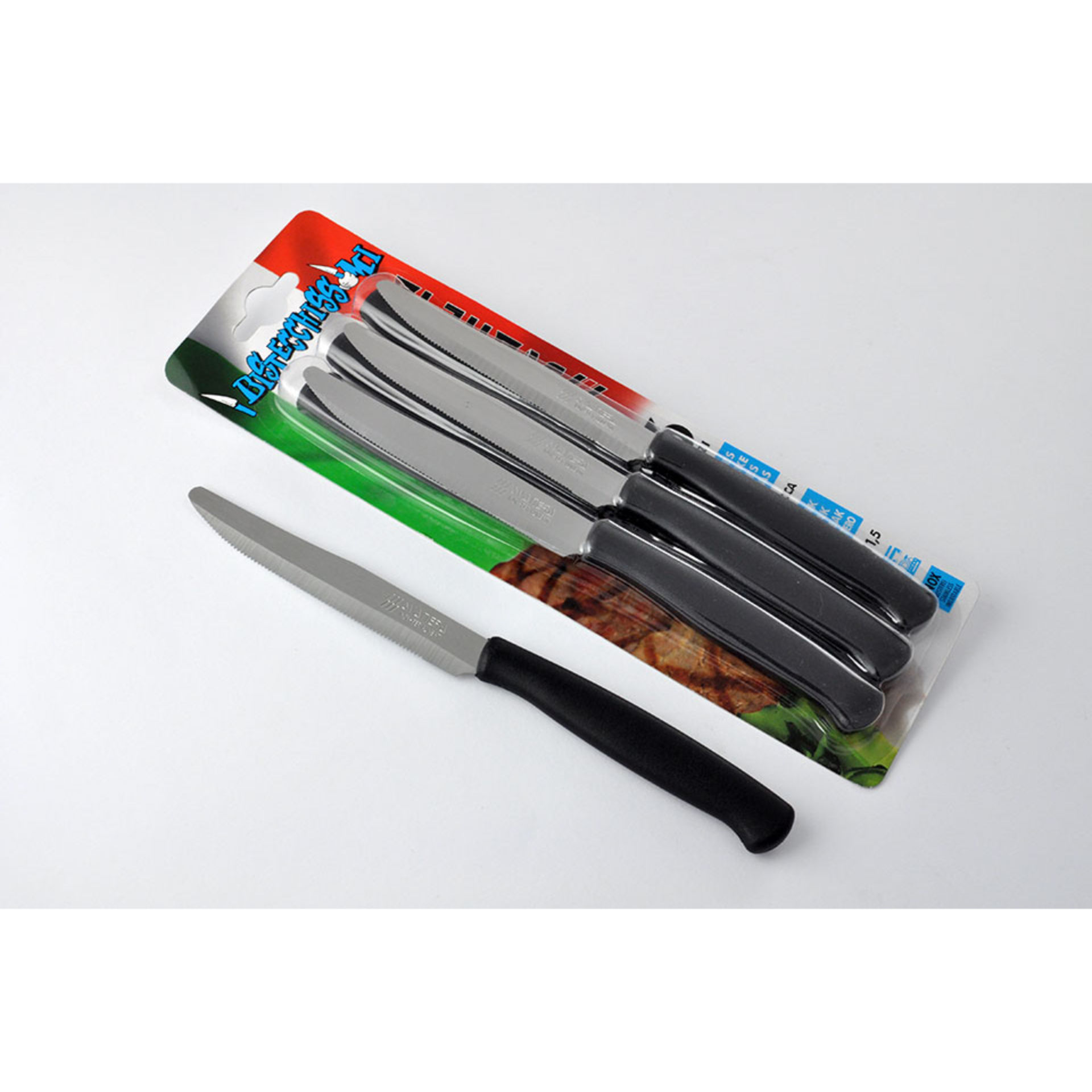 JO 6 BISTECCA MM1CM11,5 NERO