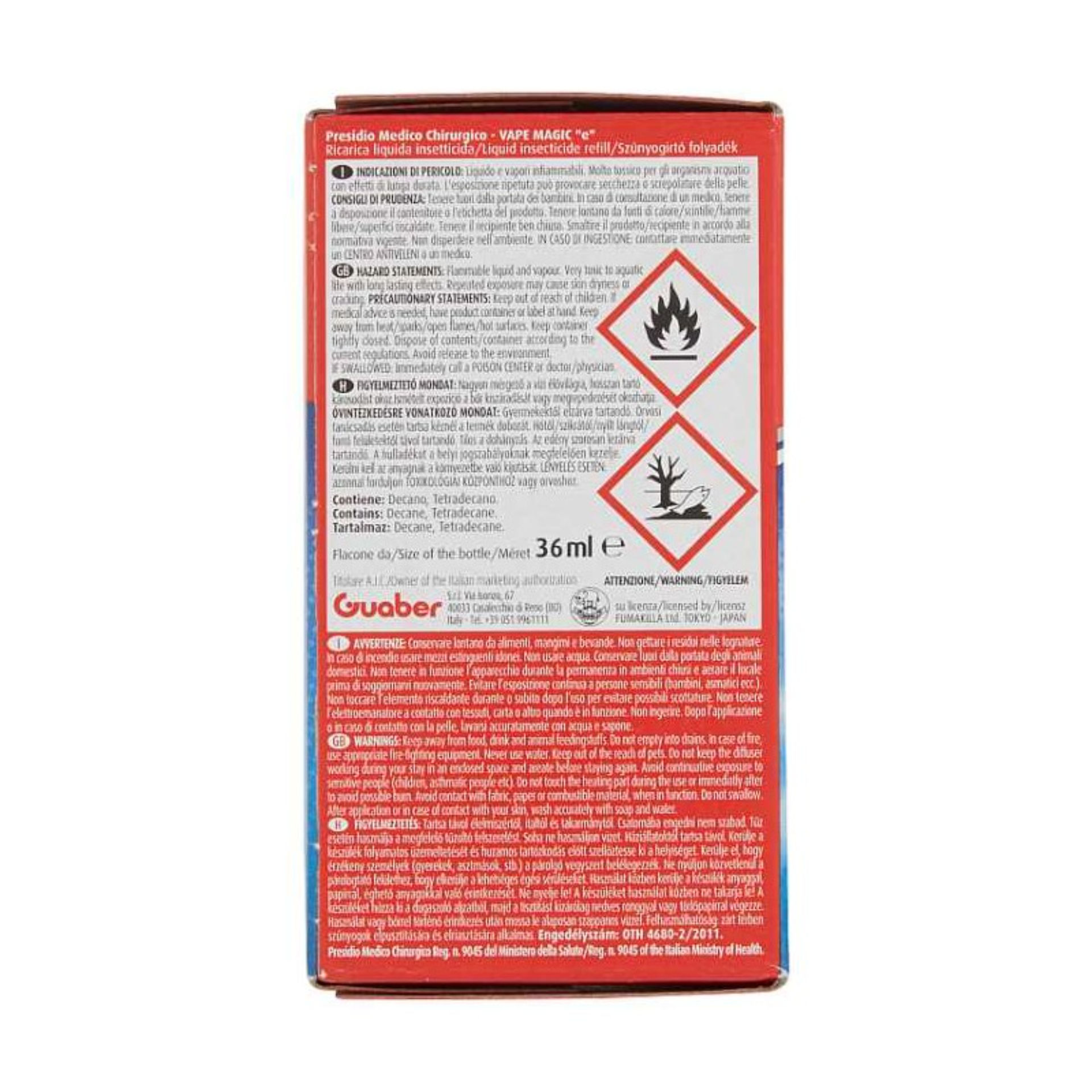 VAPE RICARICA LIQ.60 NOTTI CLASSICA V.05Vape