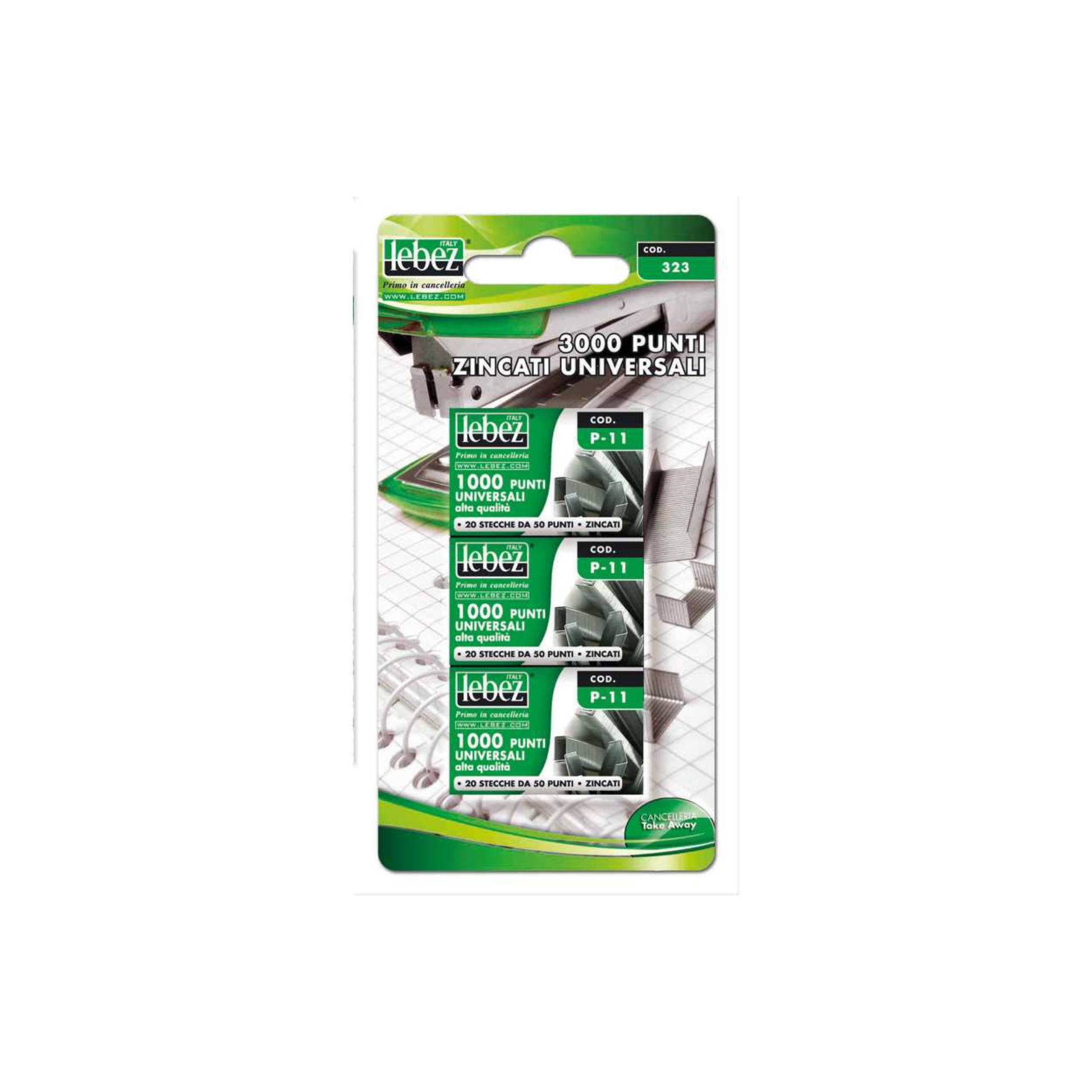 BL. LEBEZ RICARICHE PER SPLLATRICE PUNTI P-II PZ. 3 323LLebez