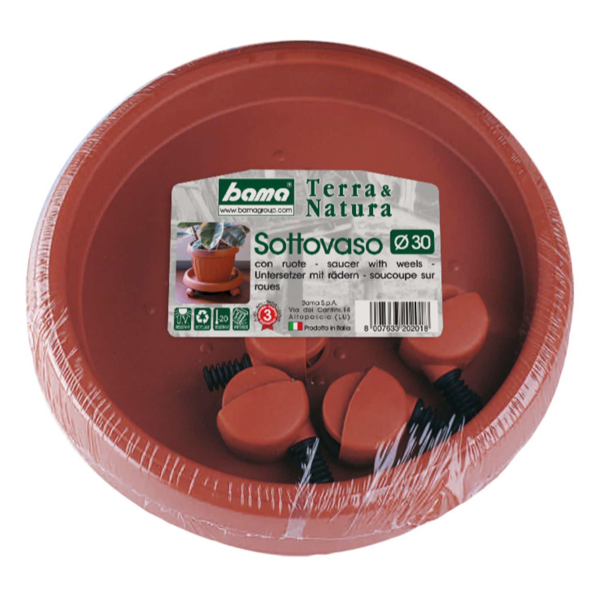 SOTTOVASO D.30 C/RUOTEBama