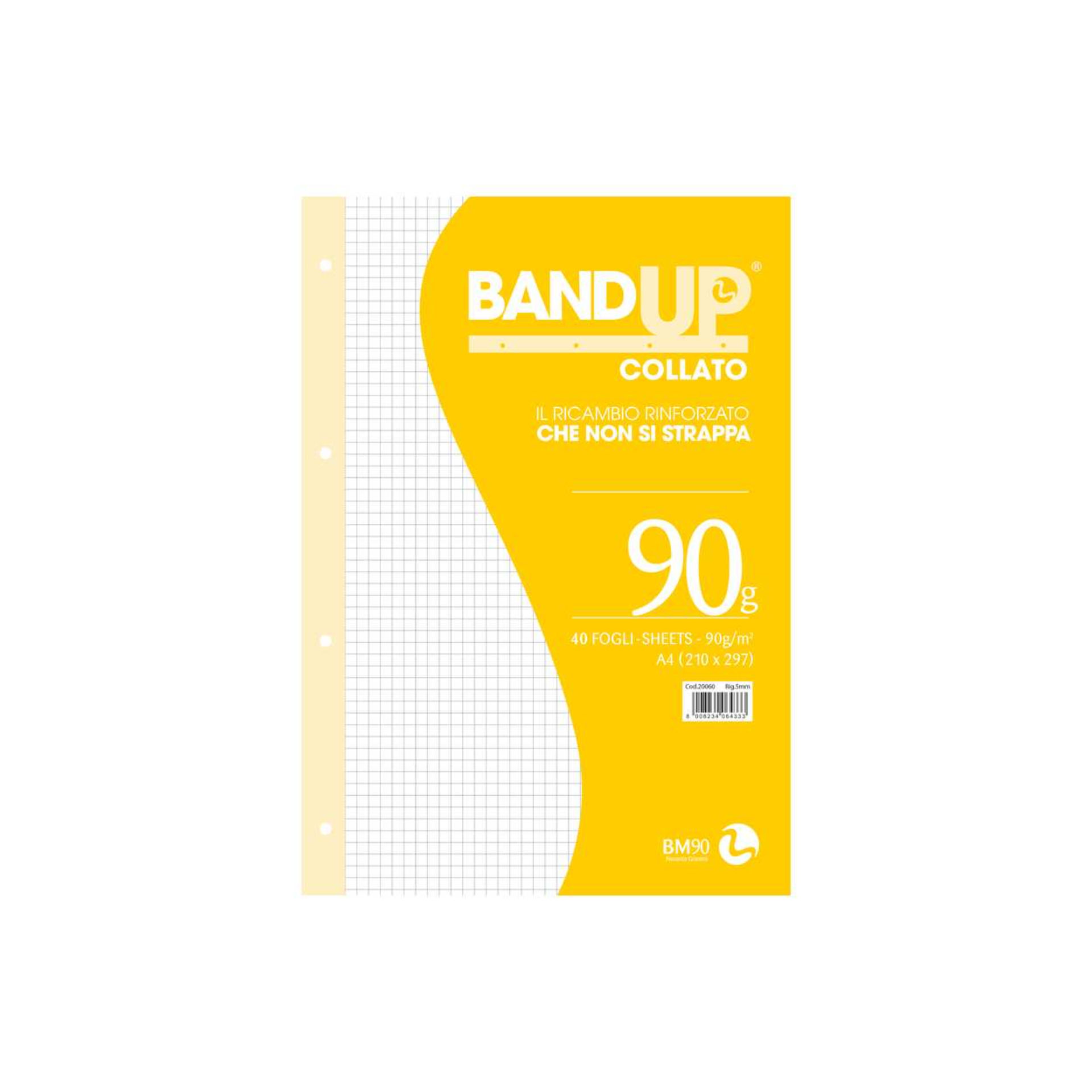 REFIL ANELLO PROTOCOLLO BM GR. 90 RINFORZATO 5MM