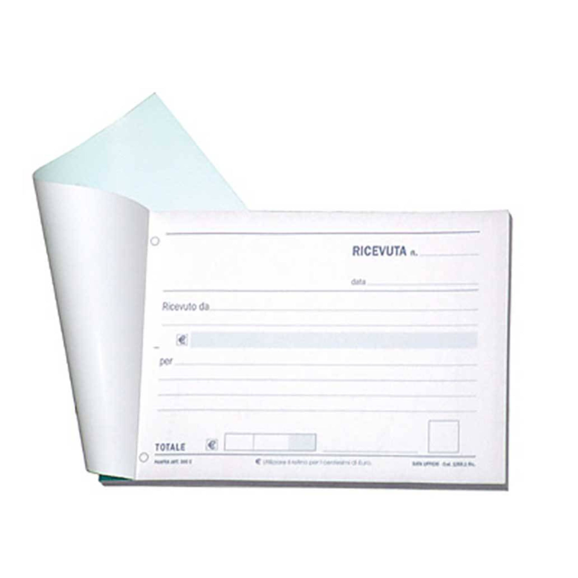 BLOCCO RICEVUTA GENERICA 2 COPIE A6    DU162570000