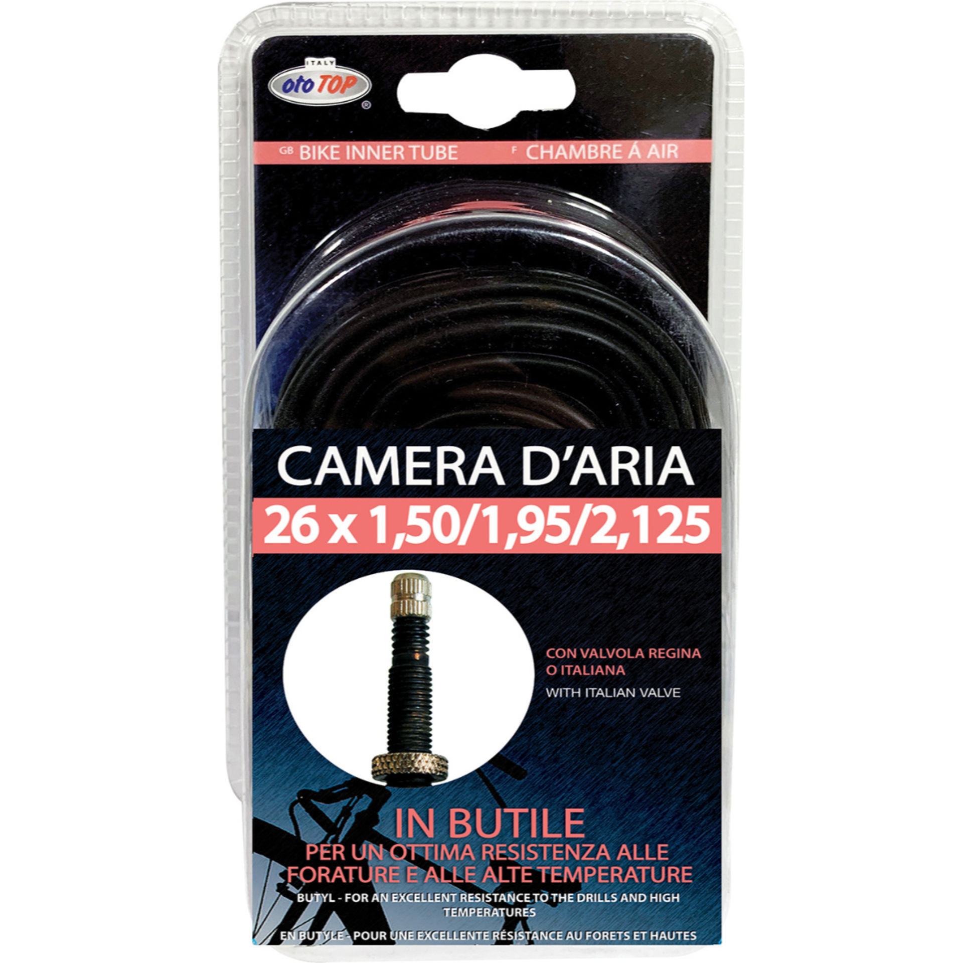 CAMERA D ARIA 26 X 1,50/1,95/2,125
