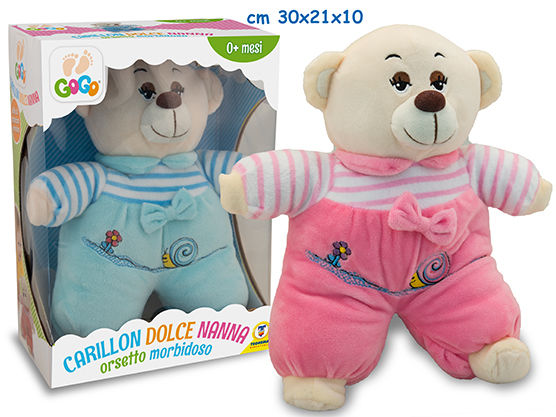 GOGO - CARILLON ORSETTO NINNA NANNA 2 ASS 25 CM