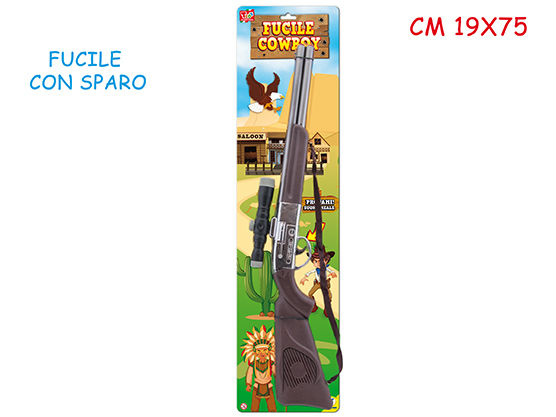 TEO S - FUCILE COWBOY CON SPARO