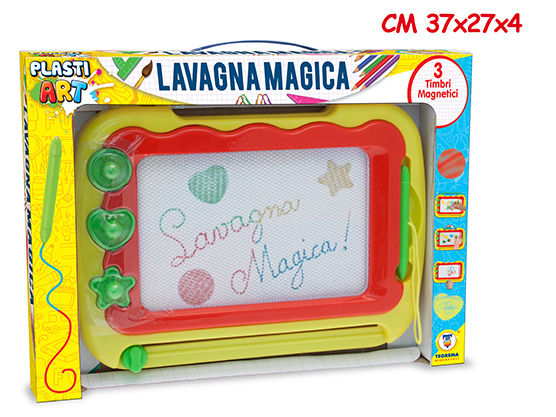 PLASTIART - LAVAGNA MAGICA  2 COL. ASS