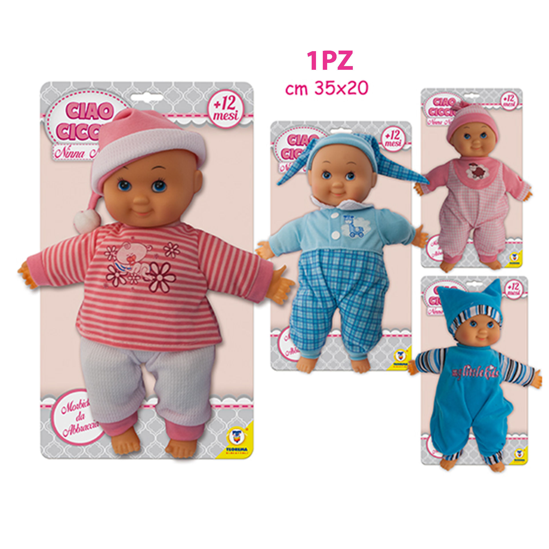 CIAO CICCIO - BAMBOLOTTO NINNA NANNA CORPO SOFFICE