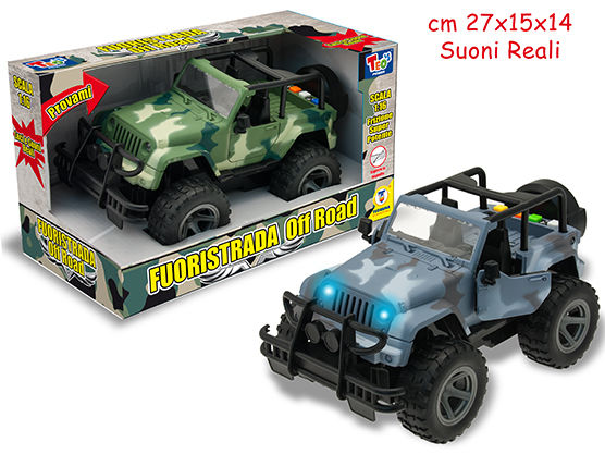 TEO S - JEEP FUORISTRADA LUCI E SUONI