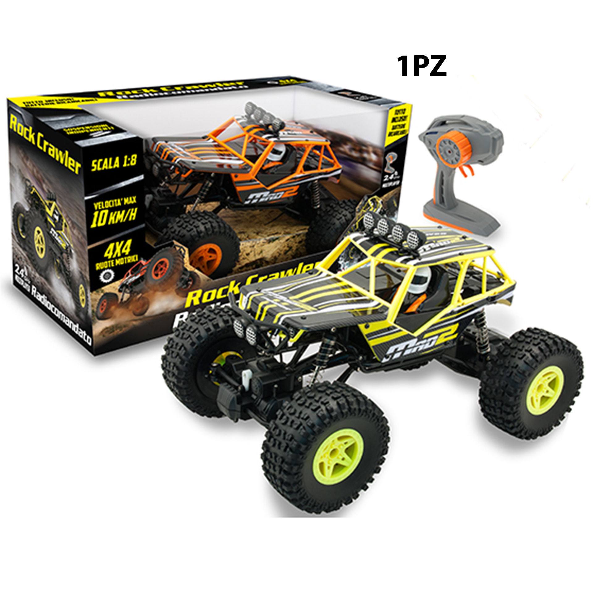 T CONTROL - ROCK CRAWLER RADIOC 2 COL SCALA 1:8
