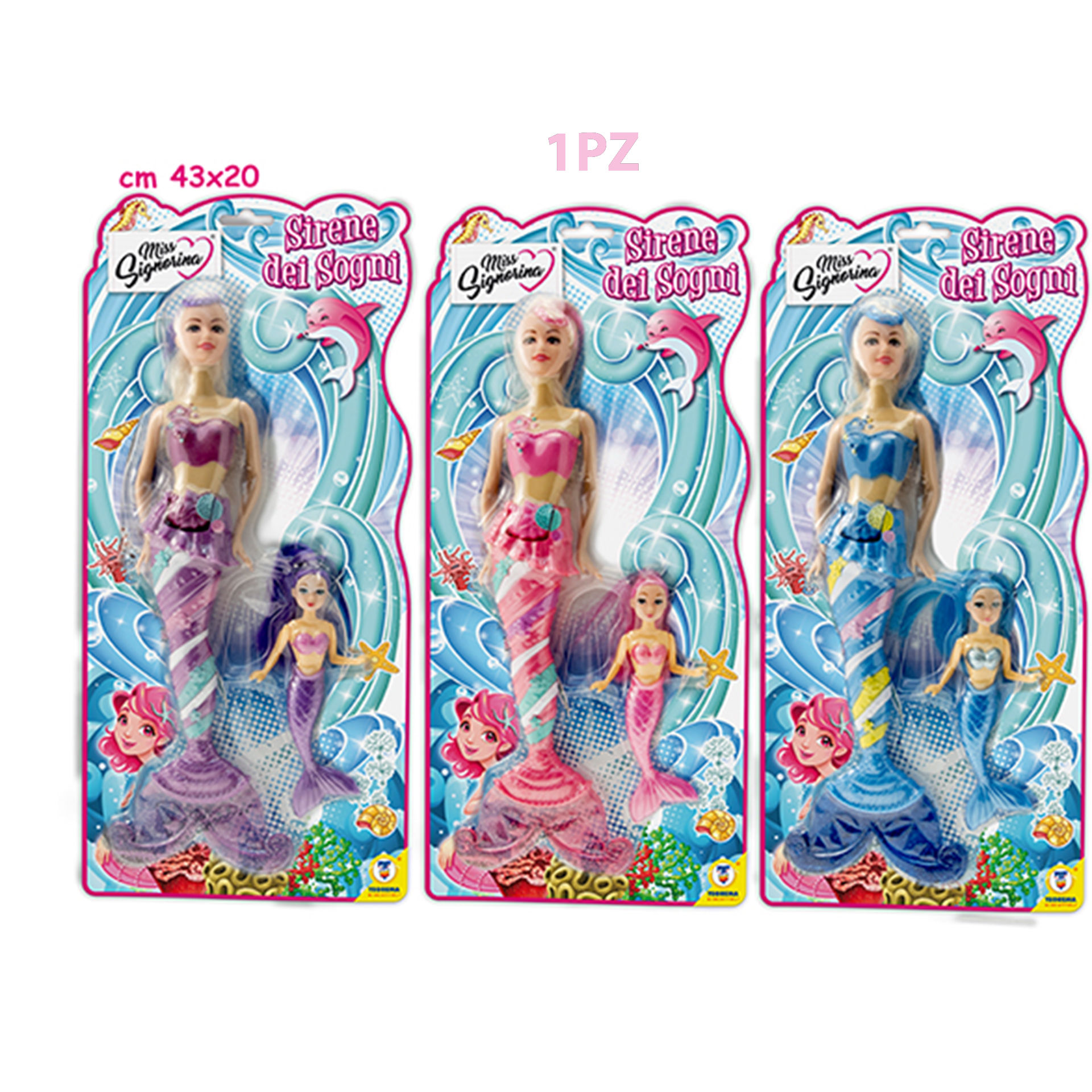 MISS SIGNORINA - MAGICHE SIRENE 3 ASS