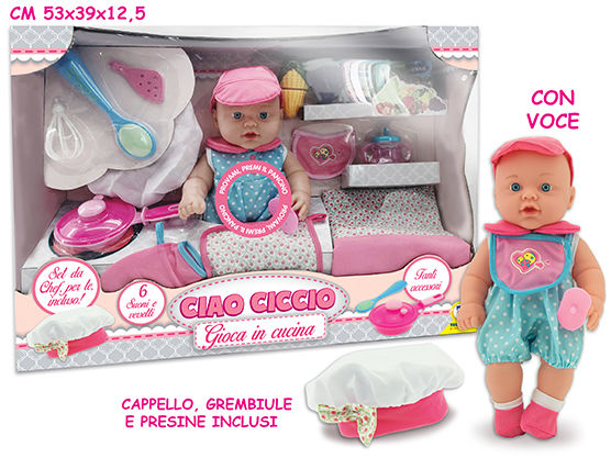 CIAO CICCIO - BAMBOLOTTO GIOCA IN CUCINA CON VOCE