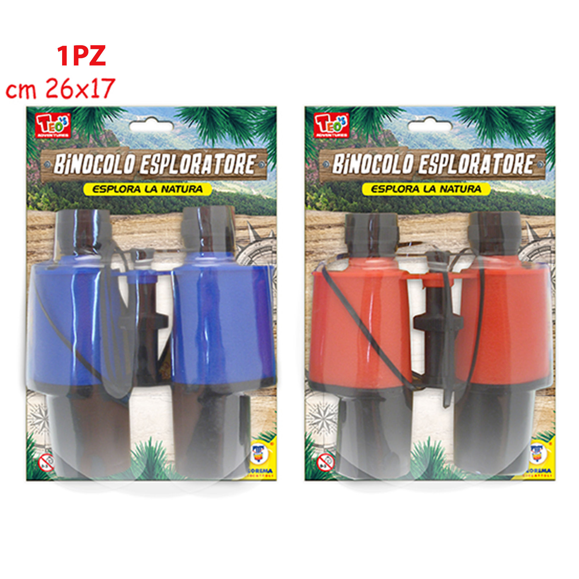 TEO S - BINOCOLO PICCOLO ESPLORATORE 2 COL.
