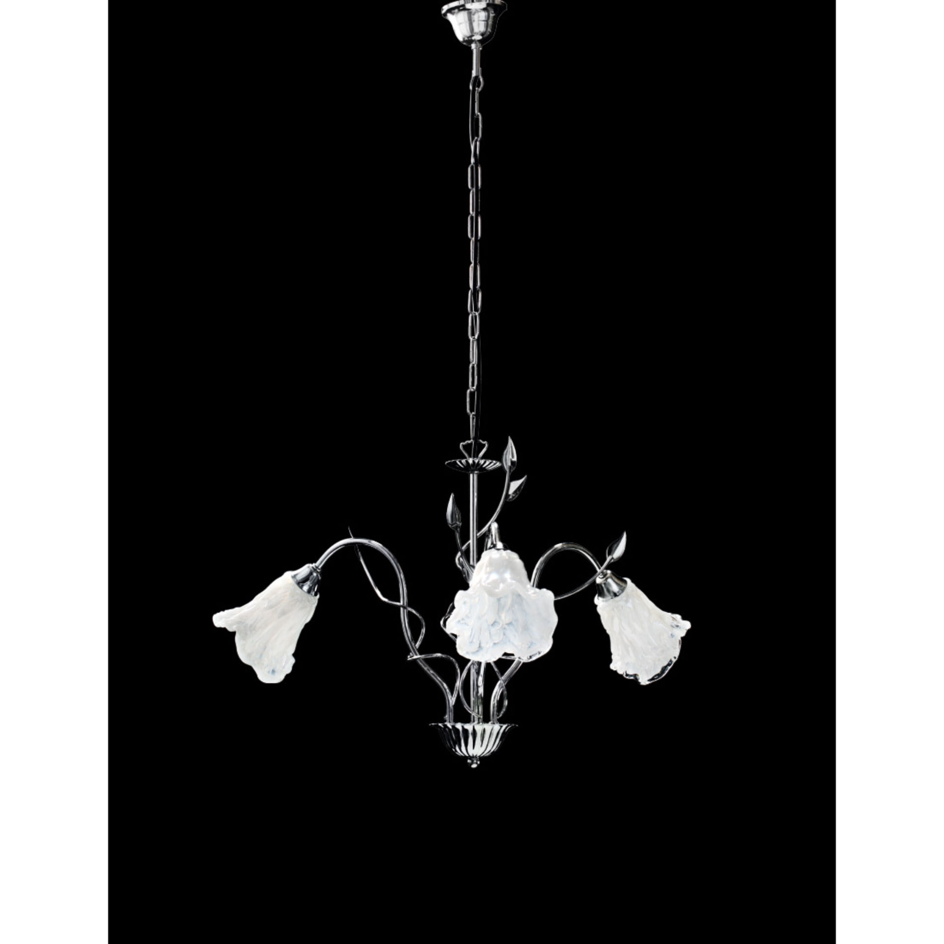 LAMP FOGLIOLINA 3L CROMO