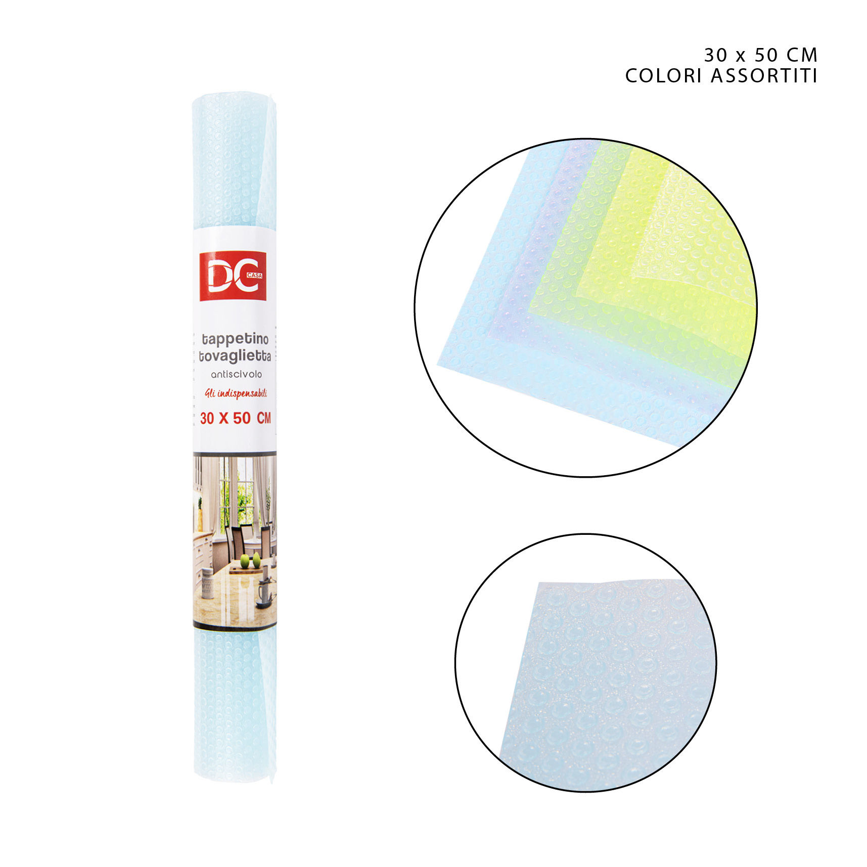 DC CASA TAPPETINO ANTISCIVOLO 30X50CM