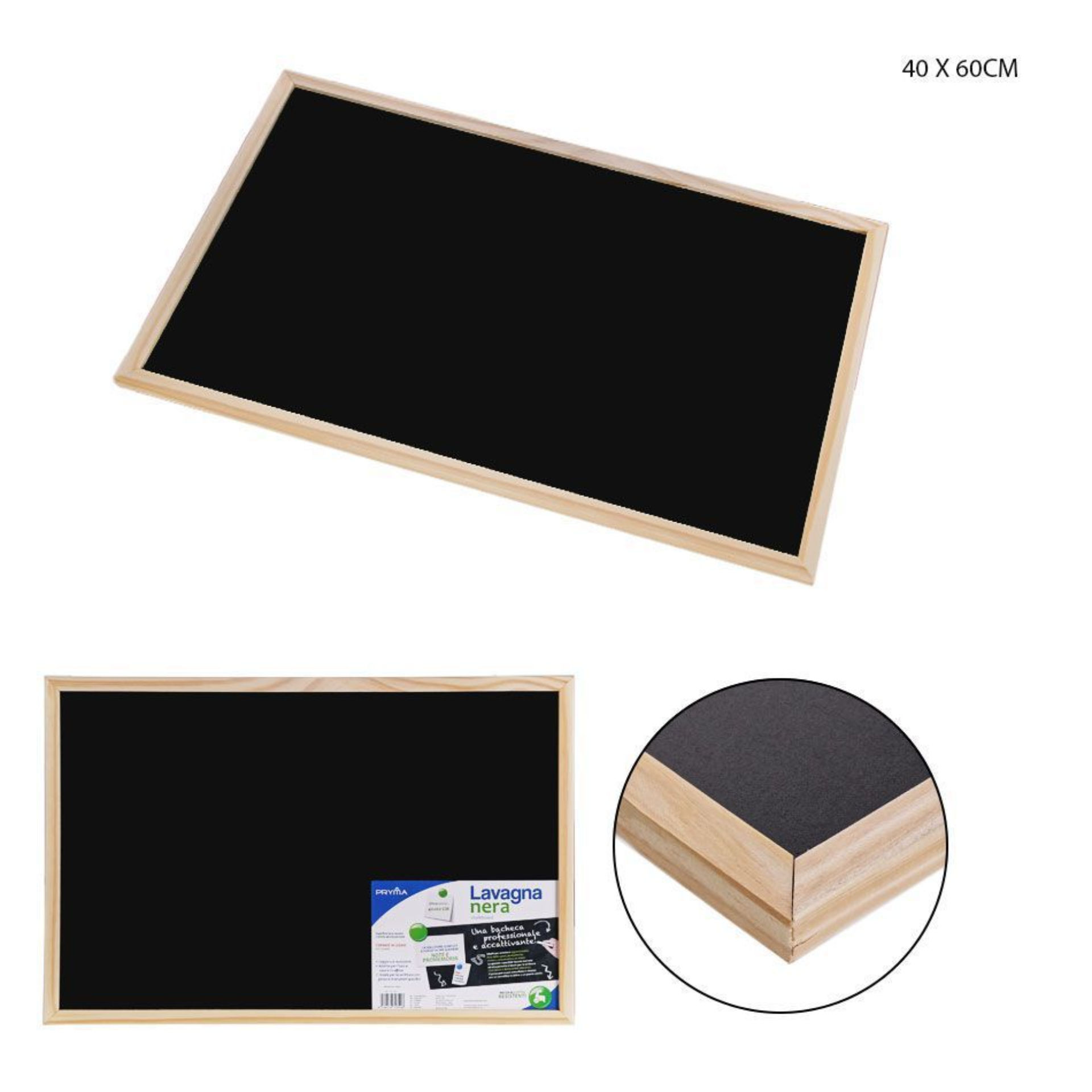 PRYMA LAVAGNA NERA 40X60CMPryma