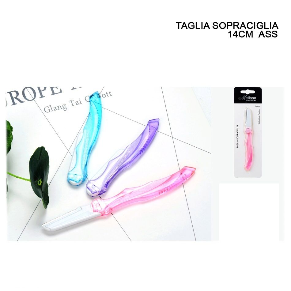 TAGLIA SOPRACCIGLIA 14CM ASS