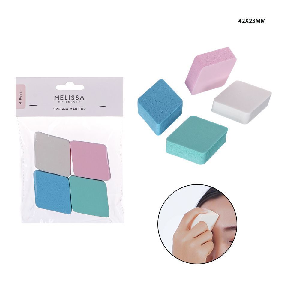 SPUGNA TRUCCO 42X23MM 4PZ ASS