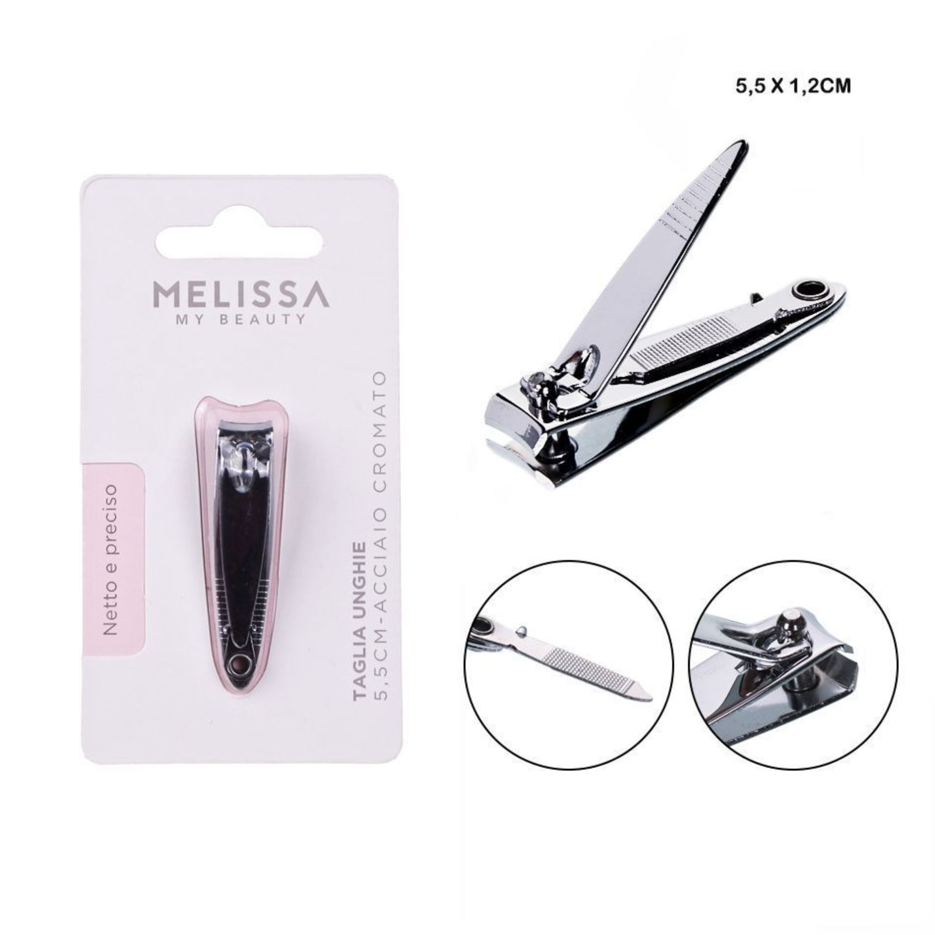MELISSA TAGLIAUNGHIE ACCIAIO 5,5X1,2CM