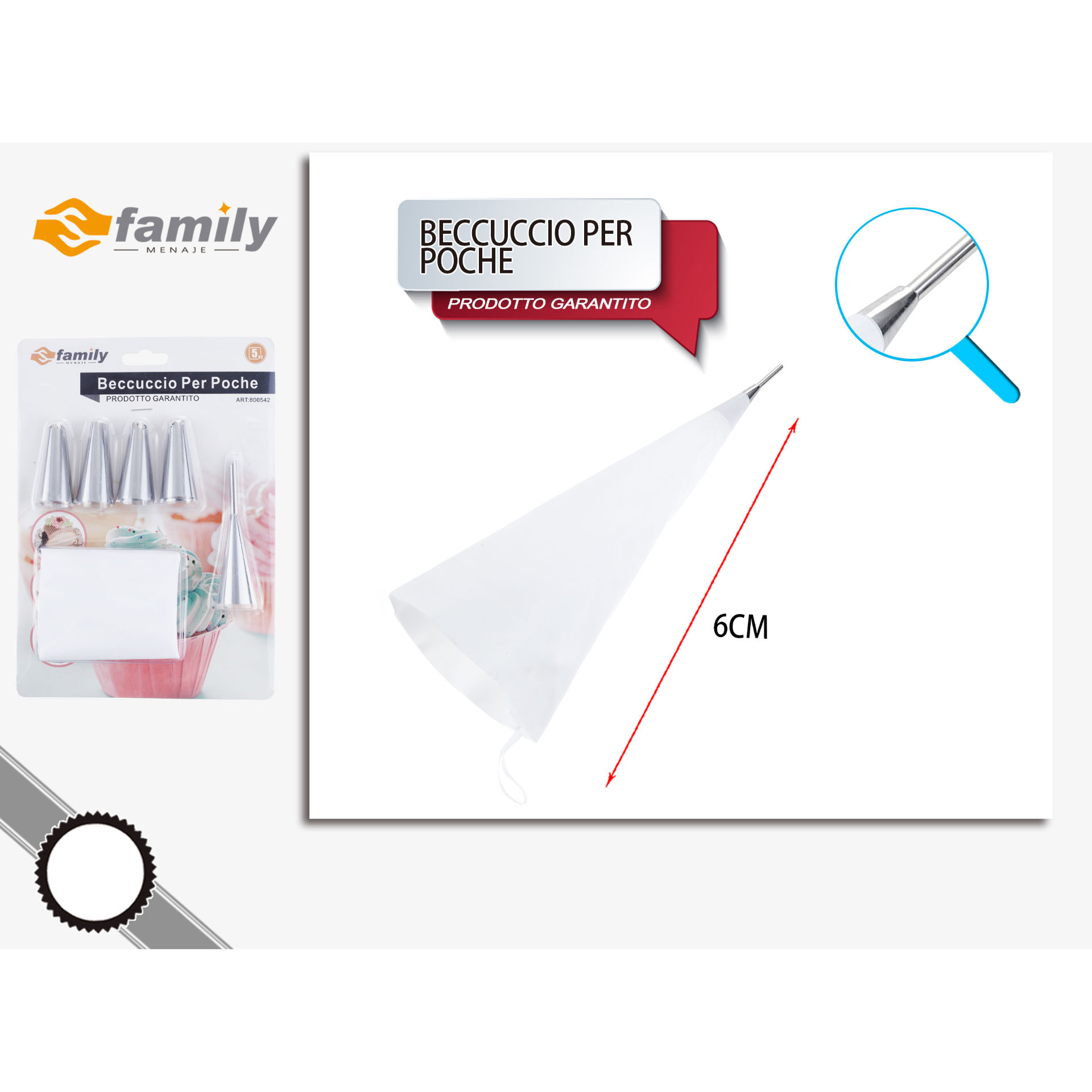 FAMILY BECCUCCI PER SAC A POCHE 5PZFamily