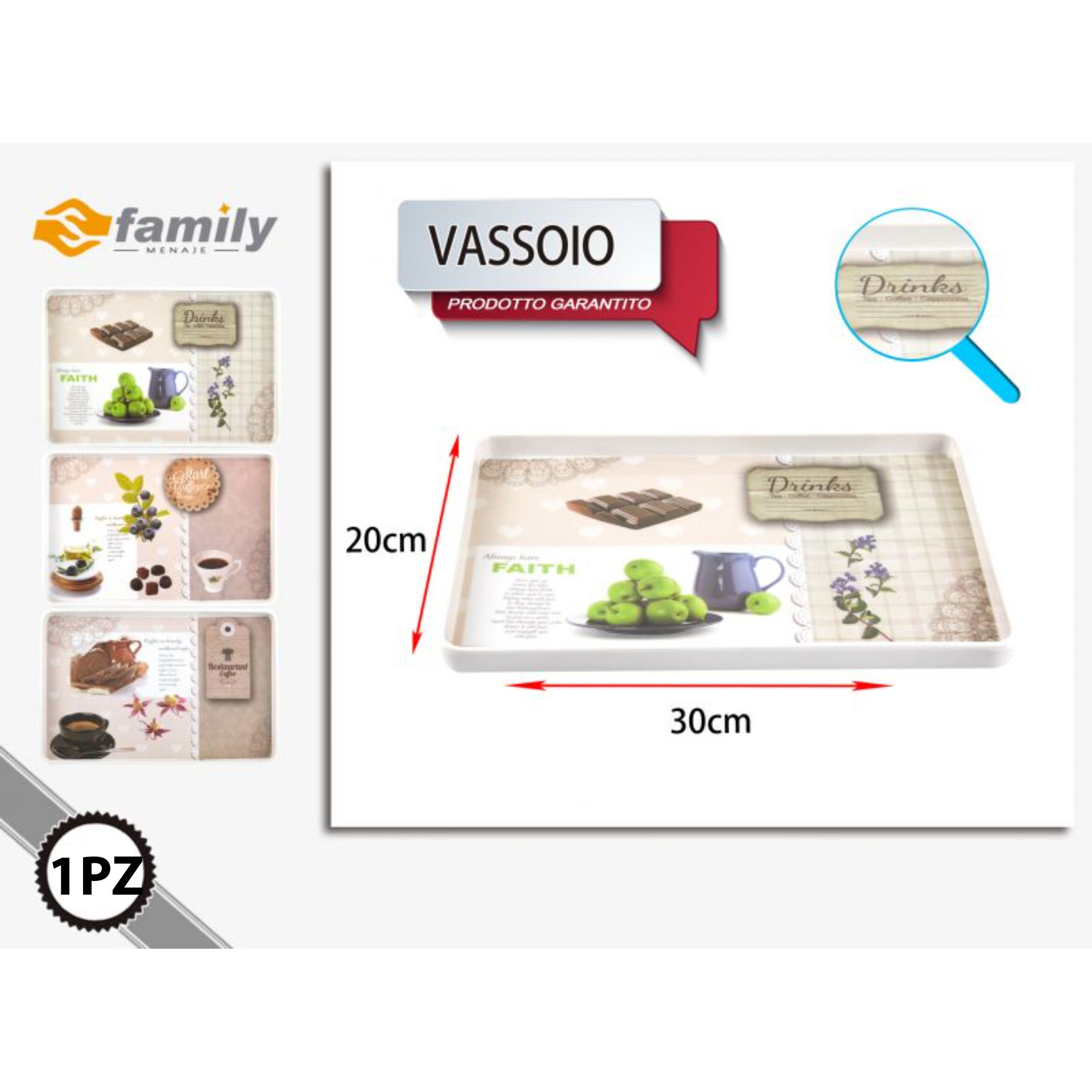 VASSOIO 30*20CMFamily